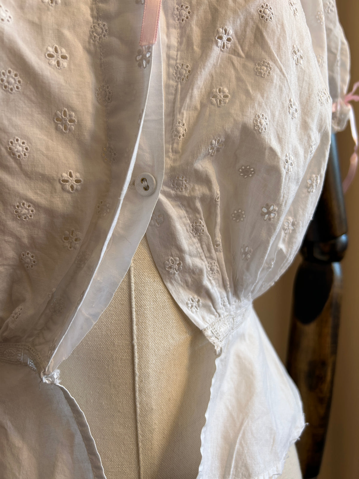 Antique White Blouse