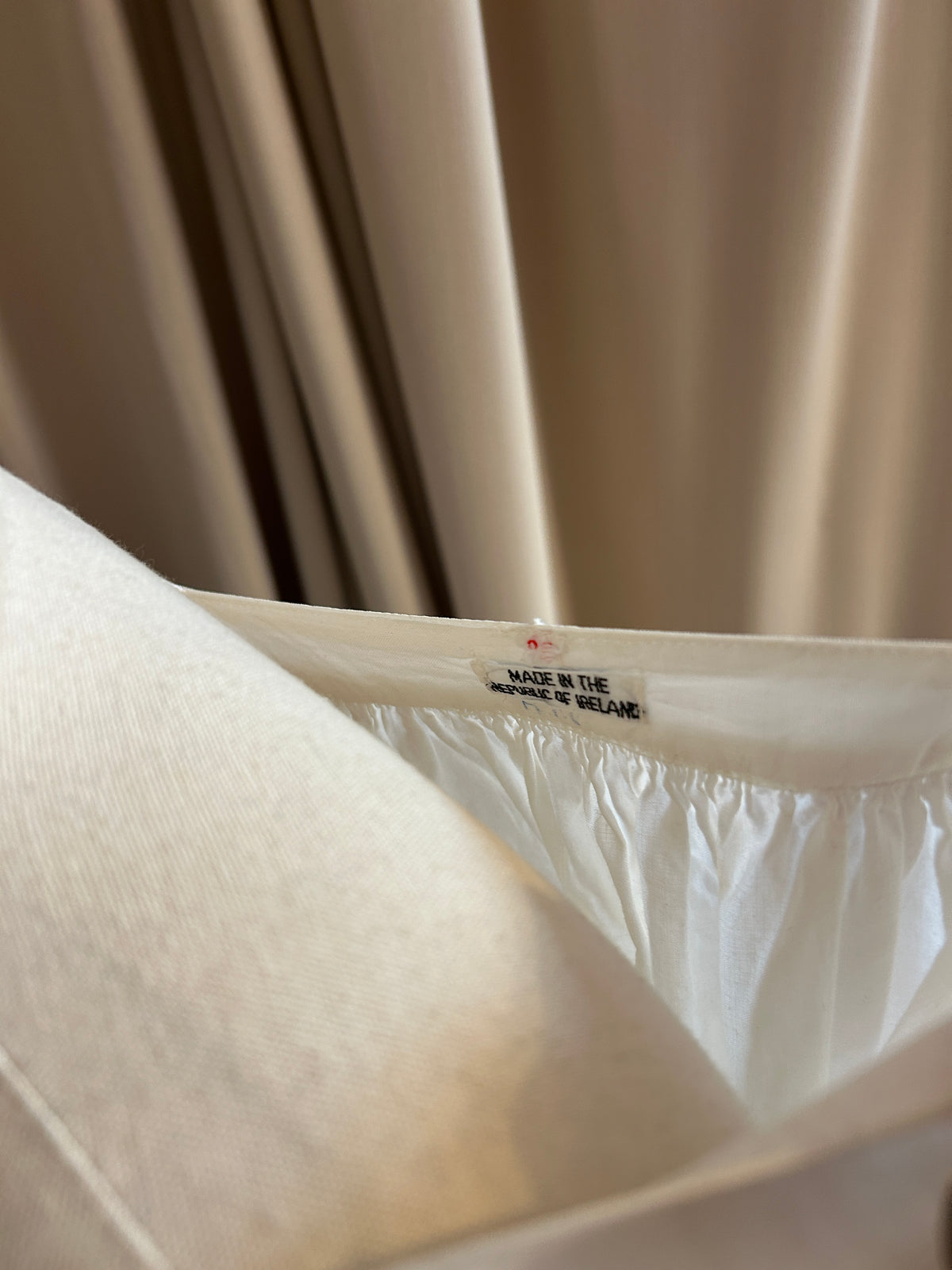 Irish White Cotton Blouse