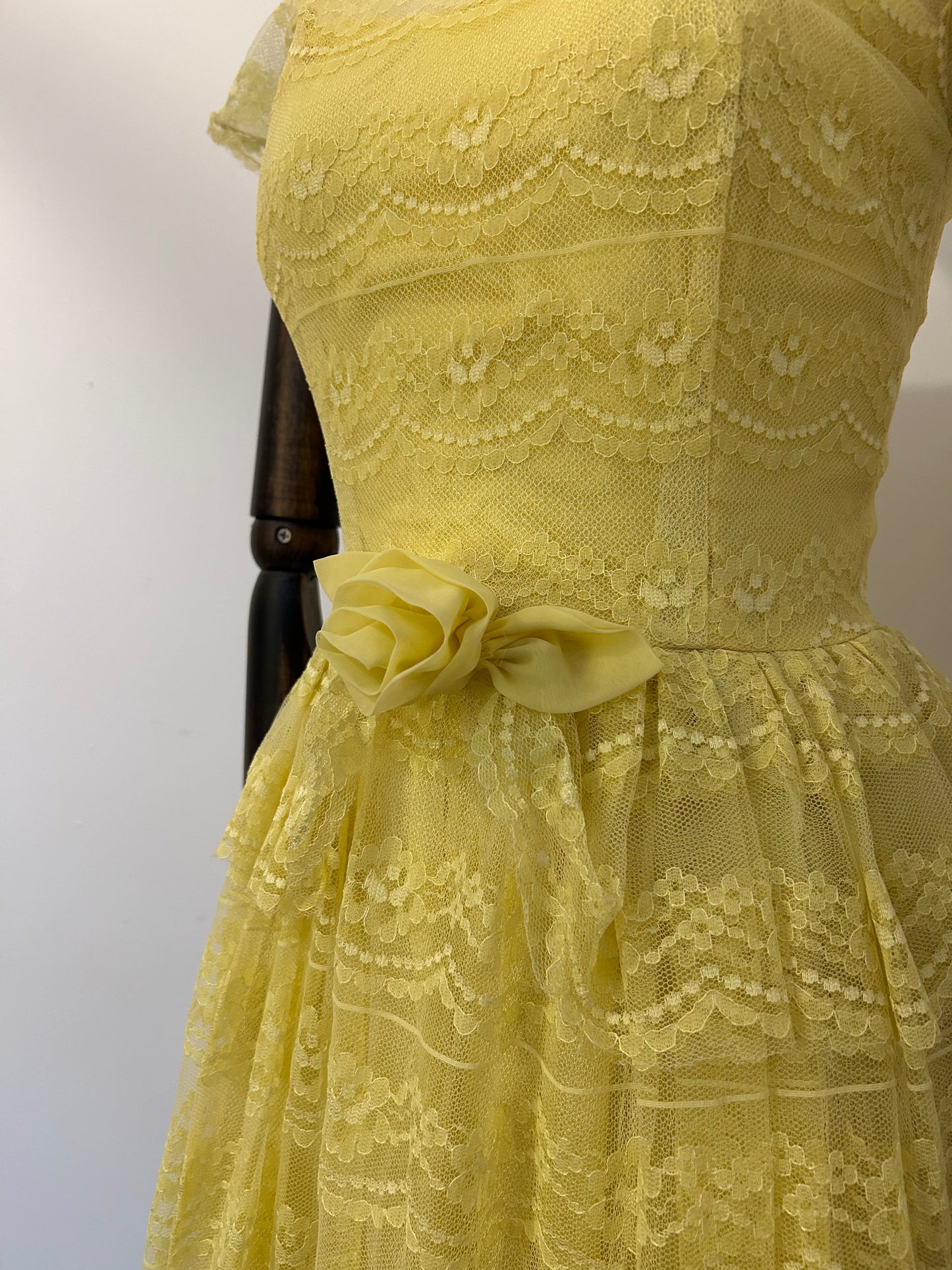 Yellow Lace Dress