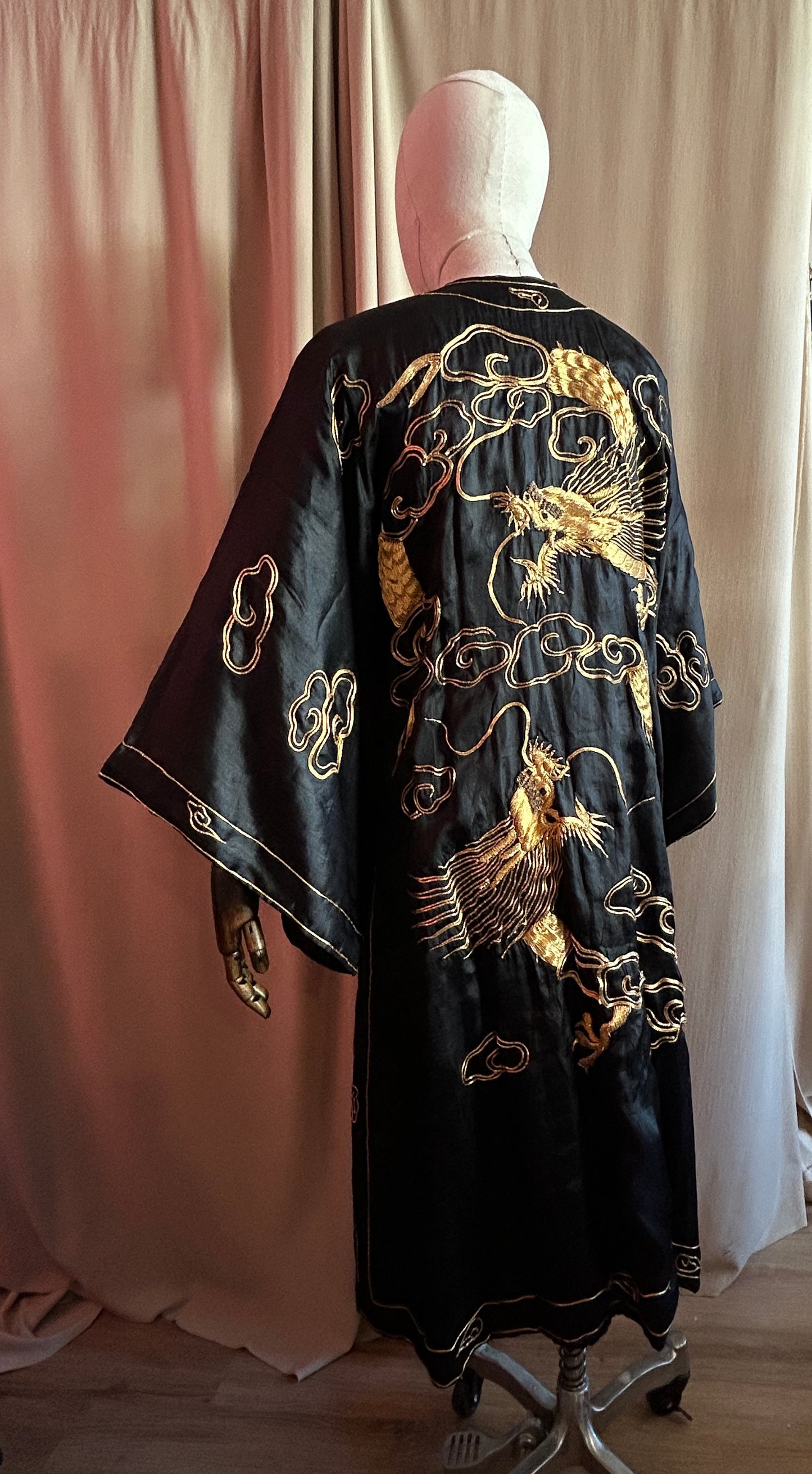 Silk Embroidered Robe