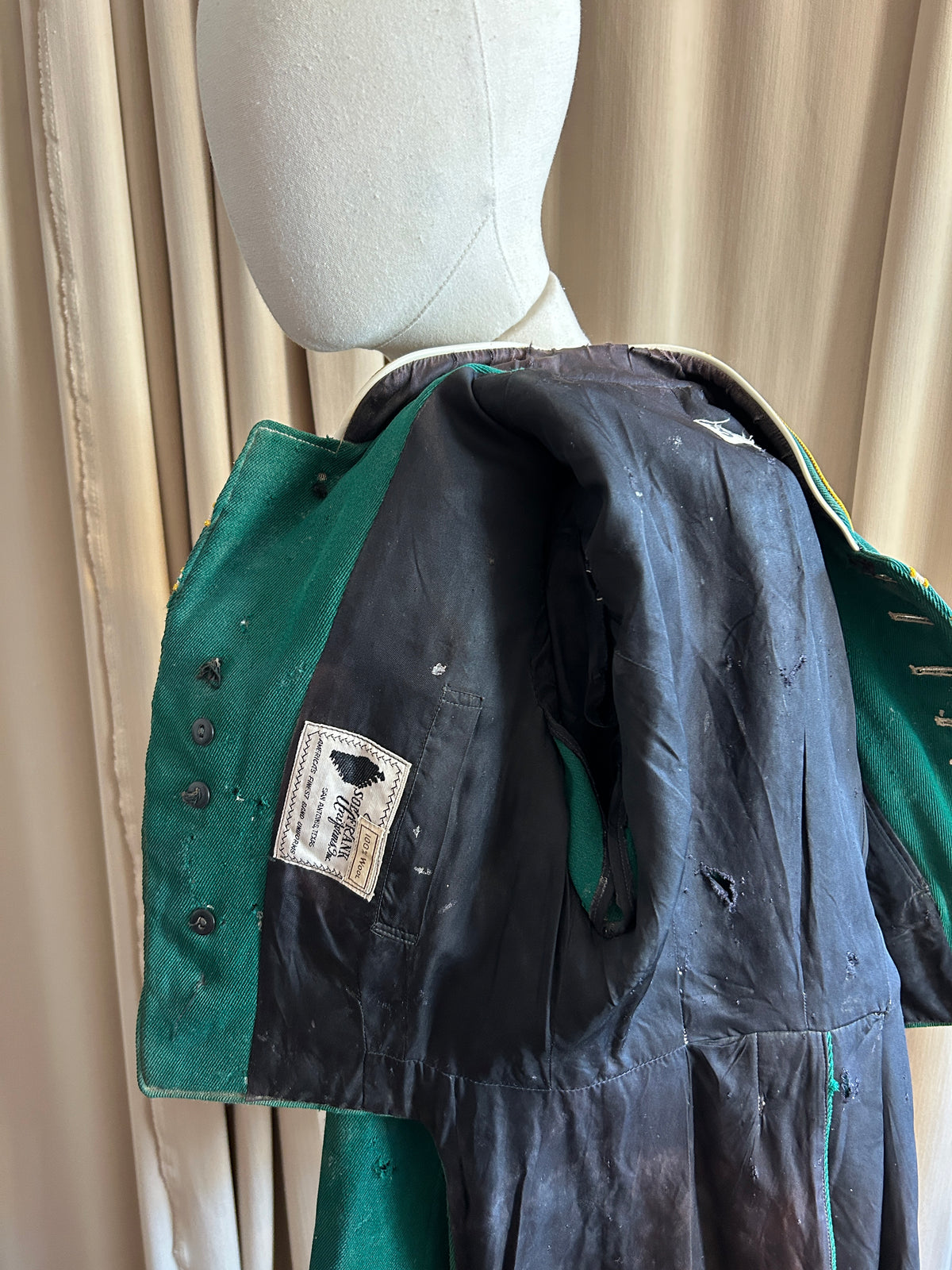 Distressed Band Jacket