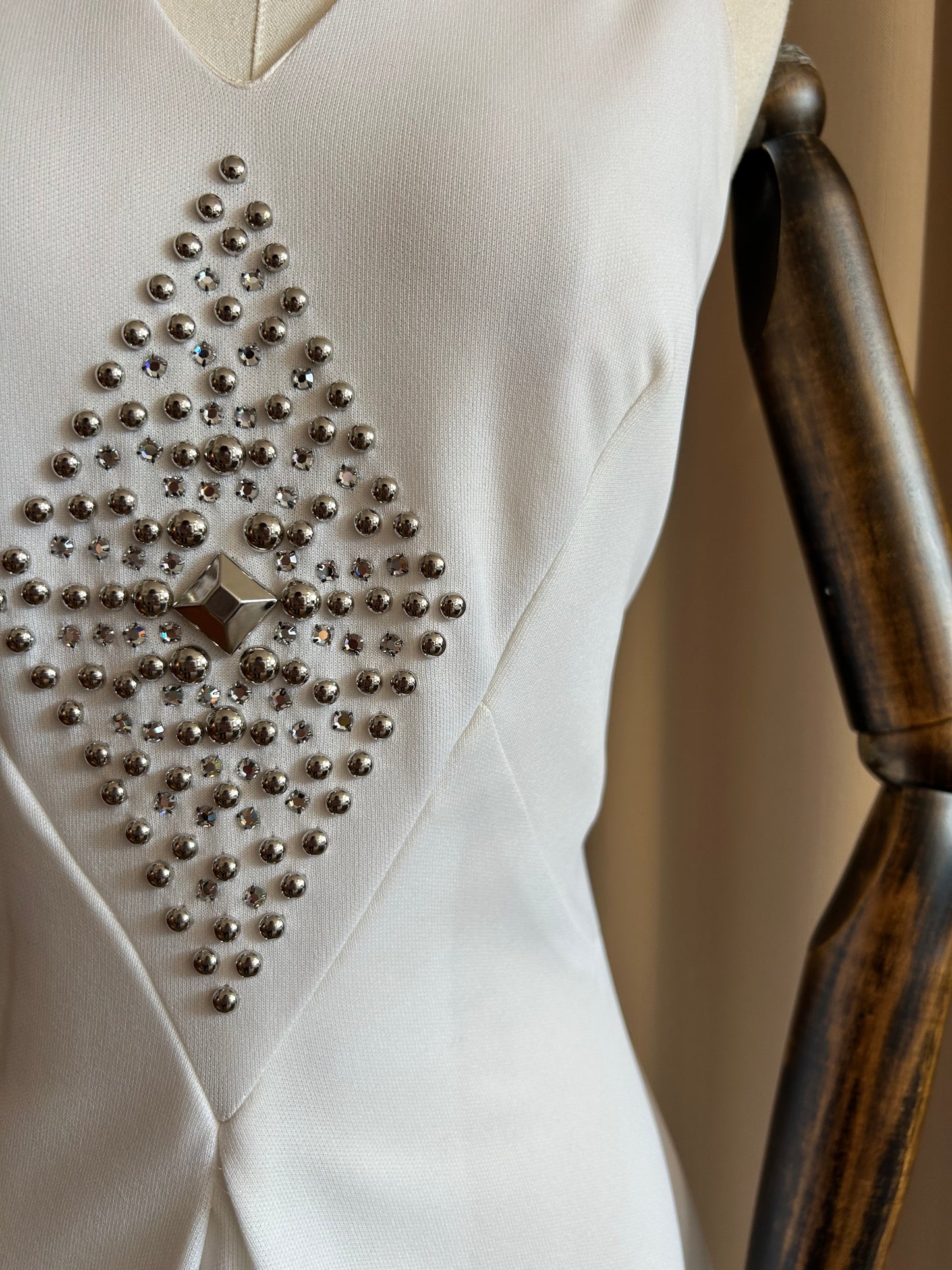 60s Diamanté Bridal Dress