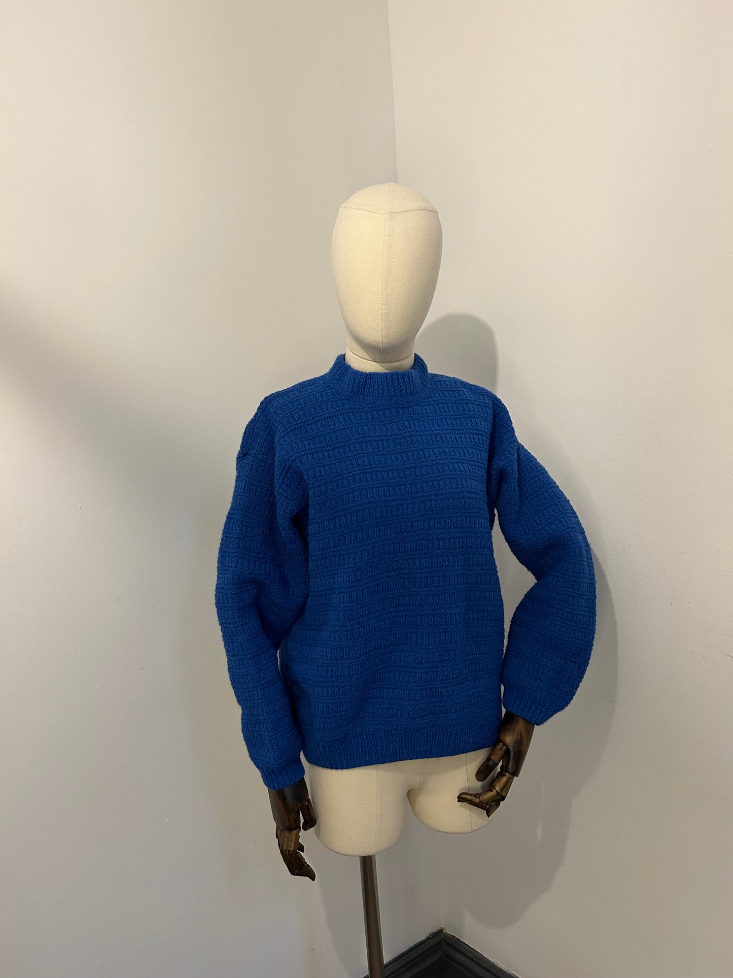 Electric Blue Knitted Jumper
