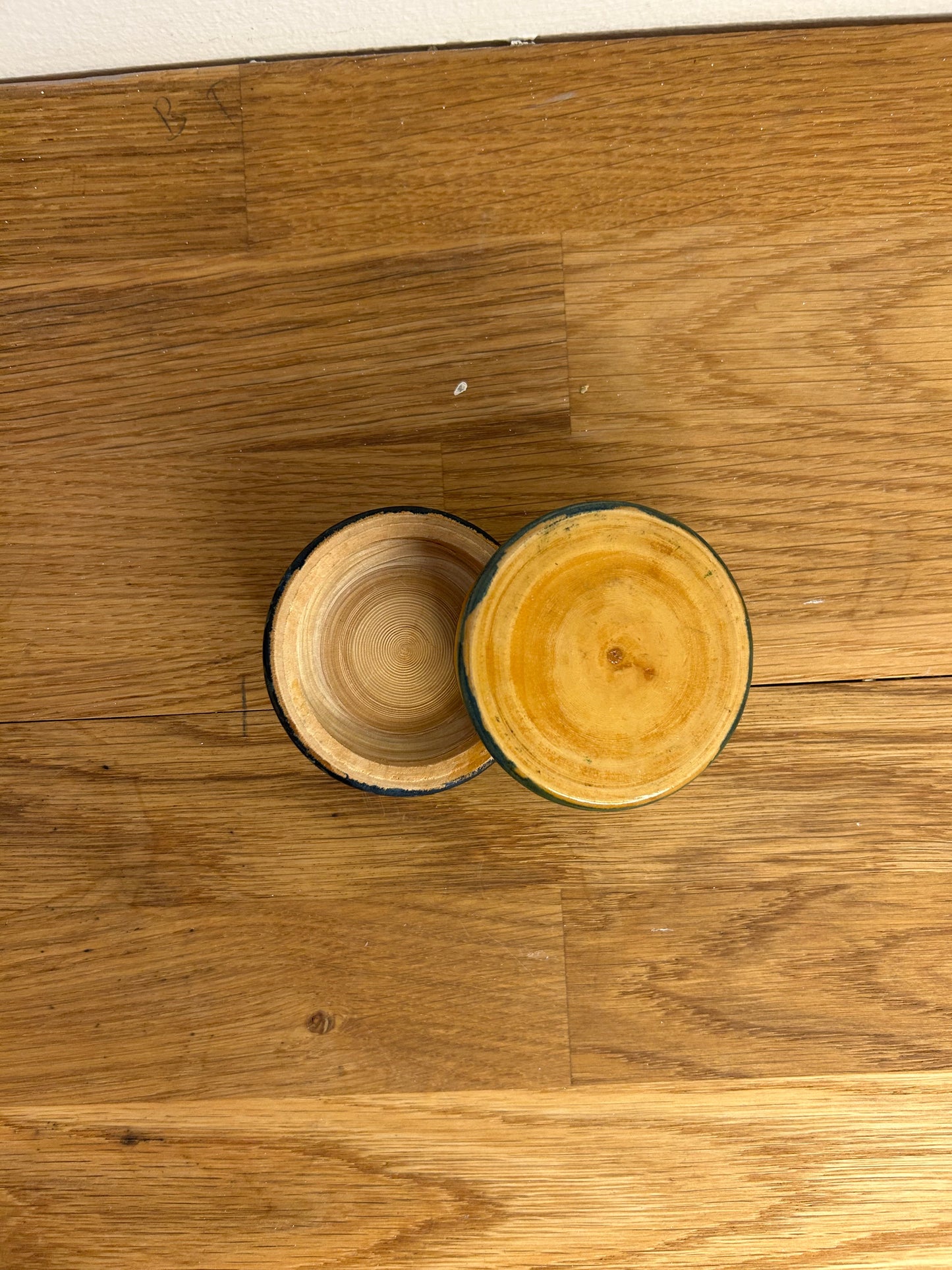 Adam And Eve Wooden Pot