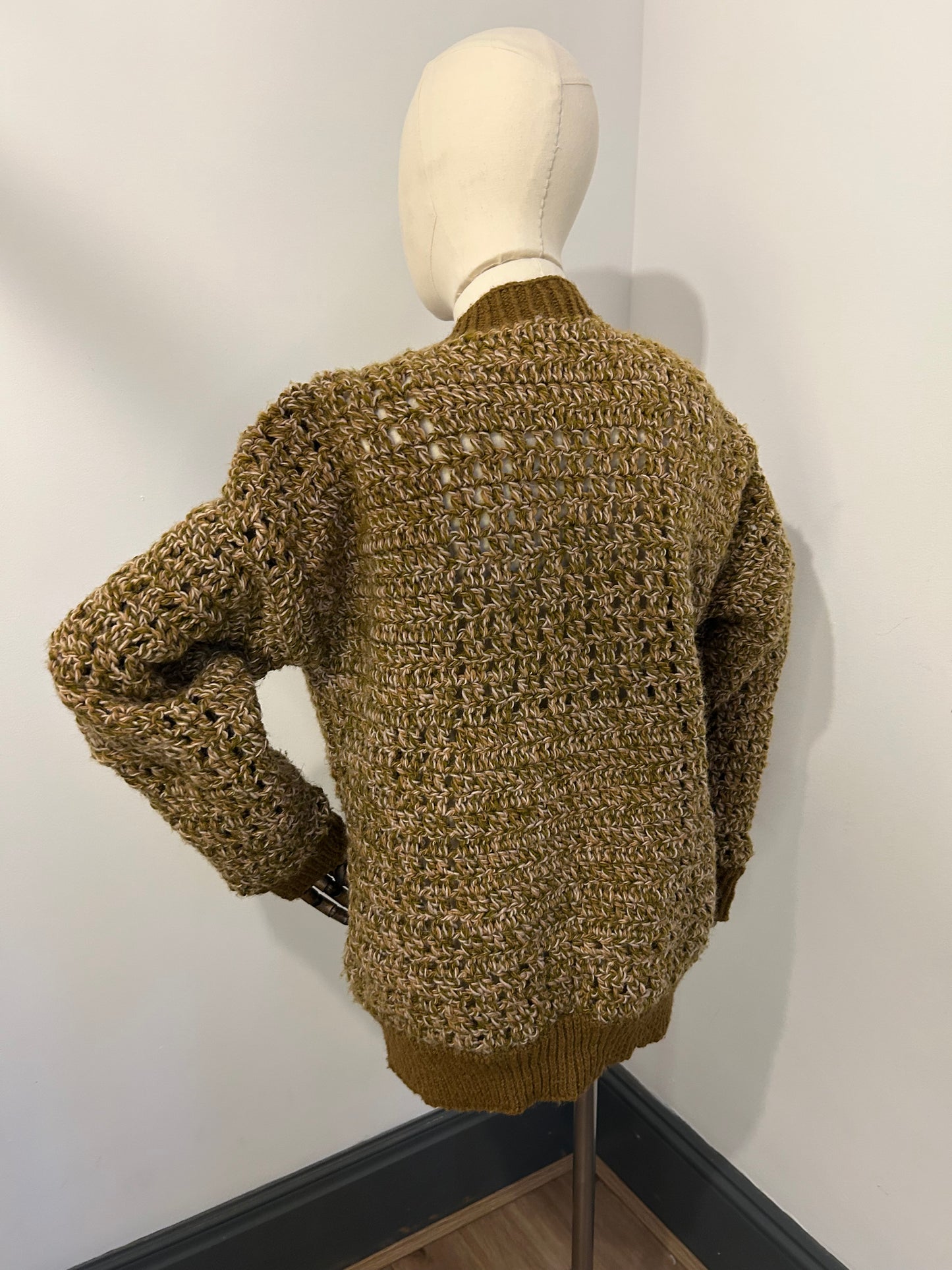 Chunky Brown Cardigan