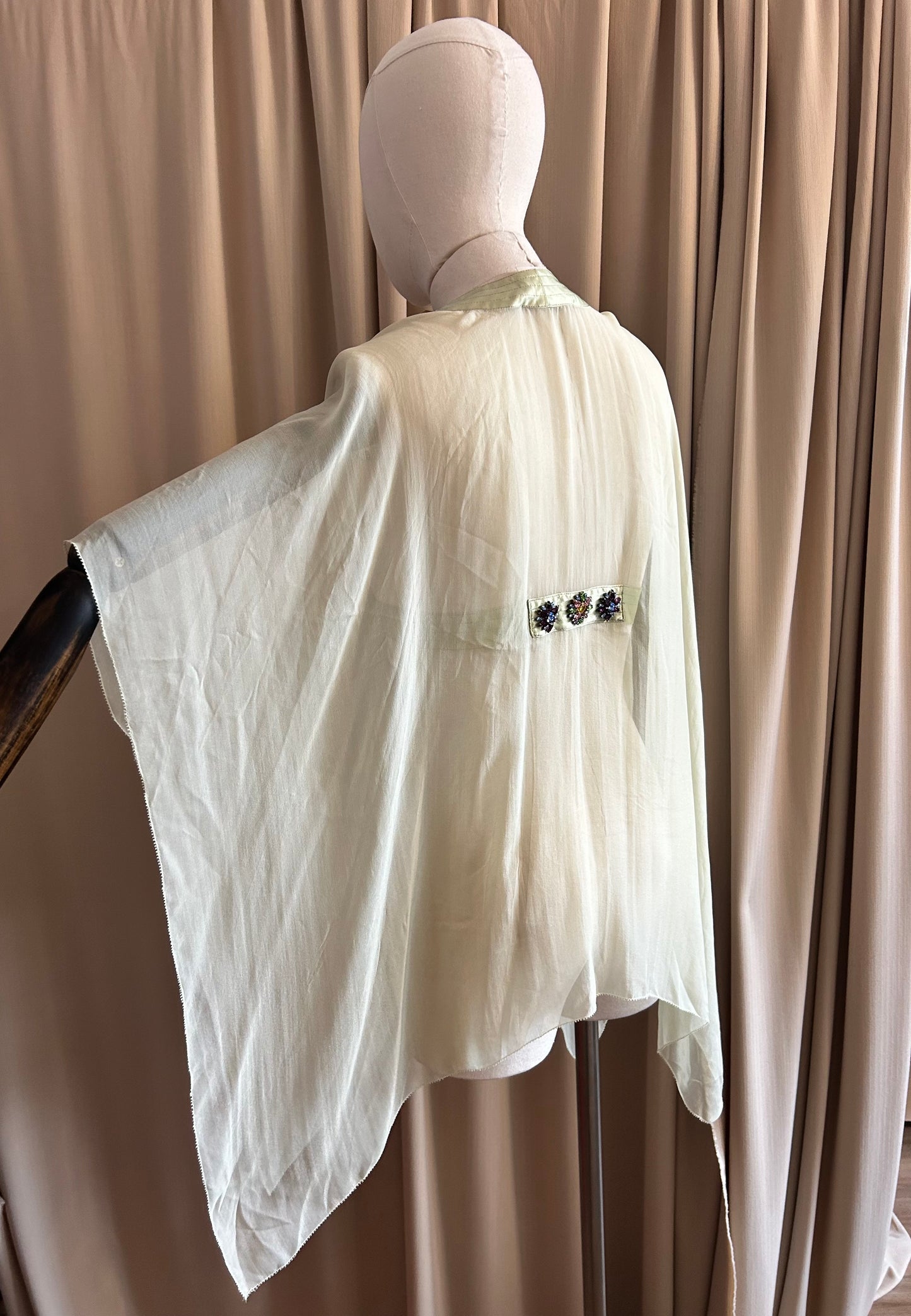 Lime Chiffon Wrap
