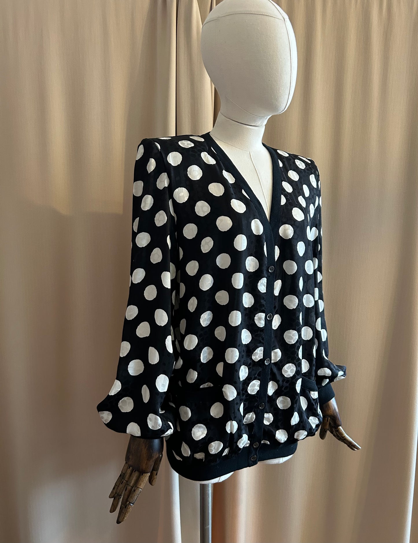 Valentino Silk Cardigan