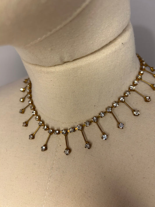 Diamonte Spike Necklace