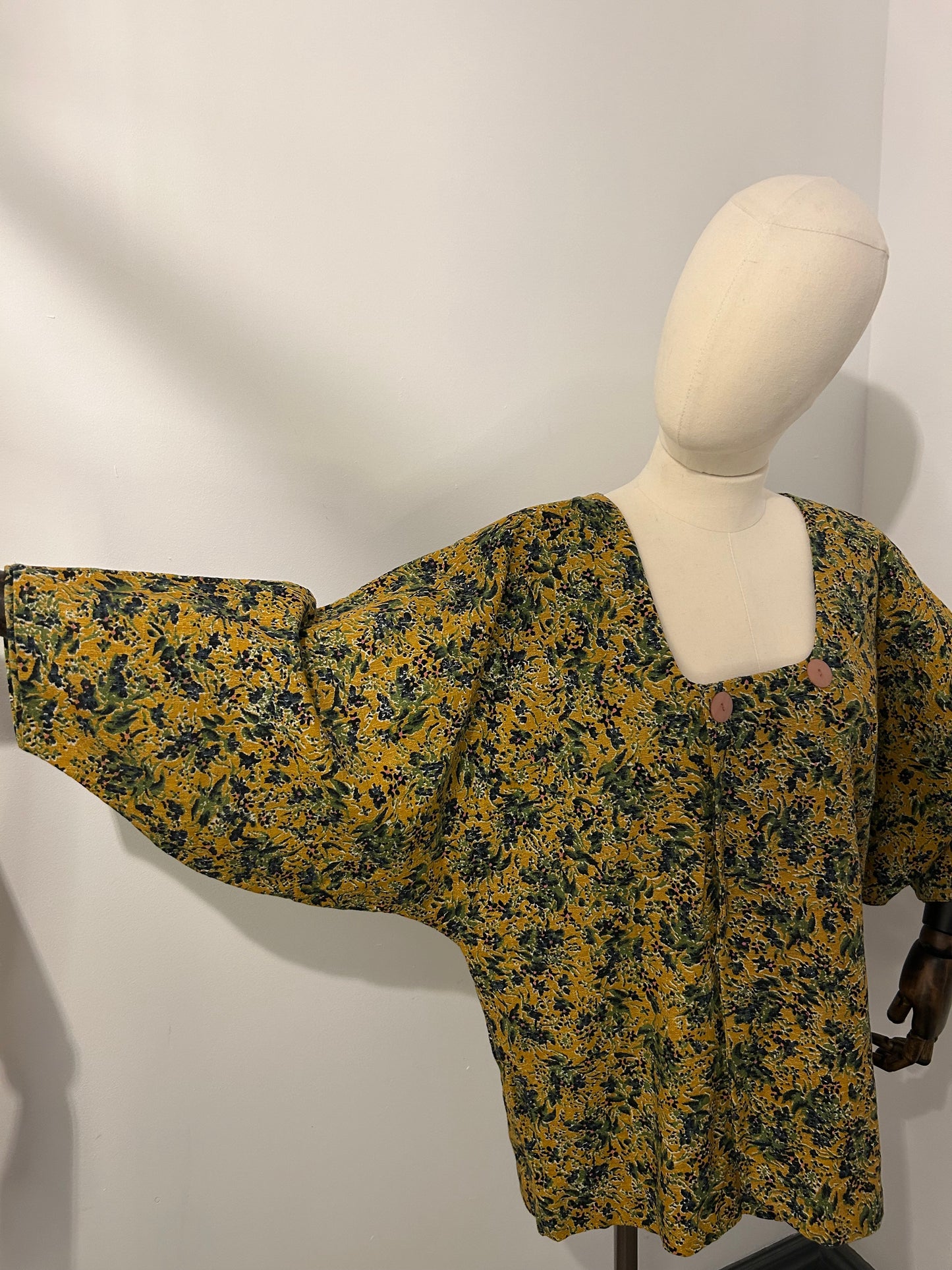 Yellow Floral Haori