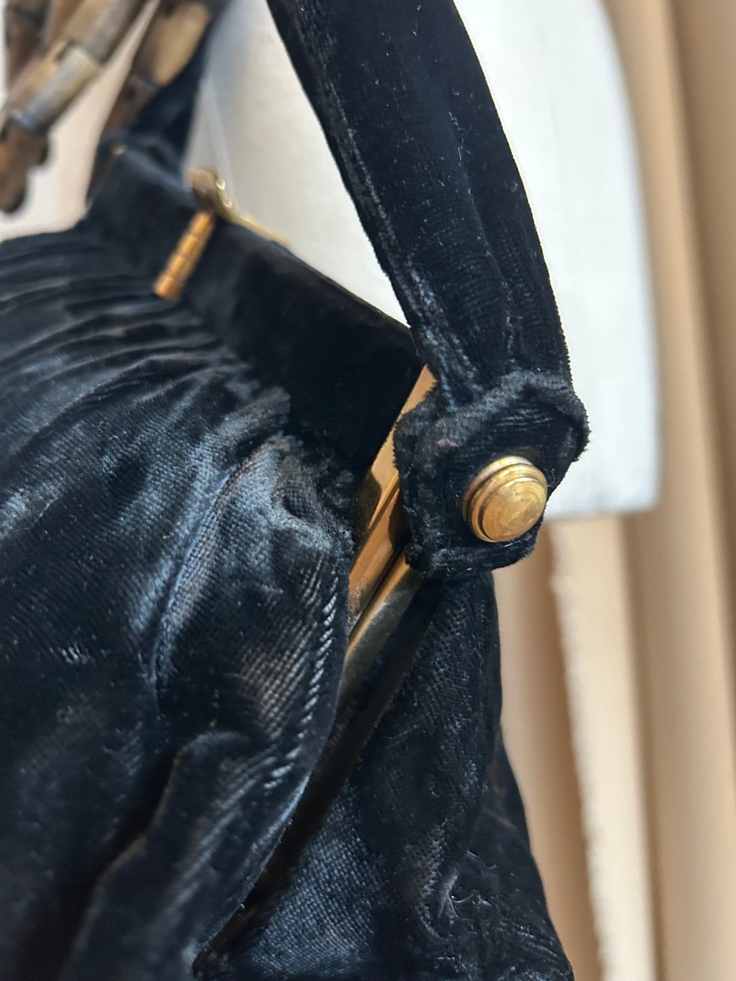 Antique Velvet Bag