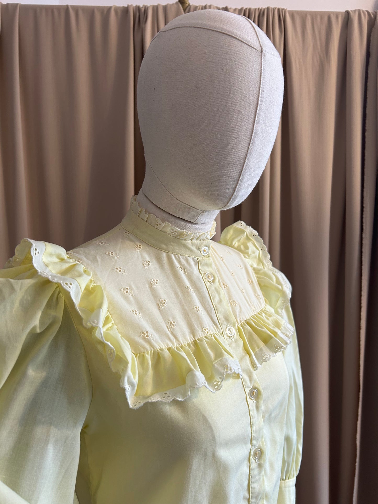 Lemon Prairie Blouse