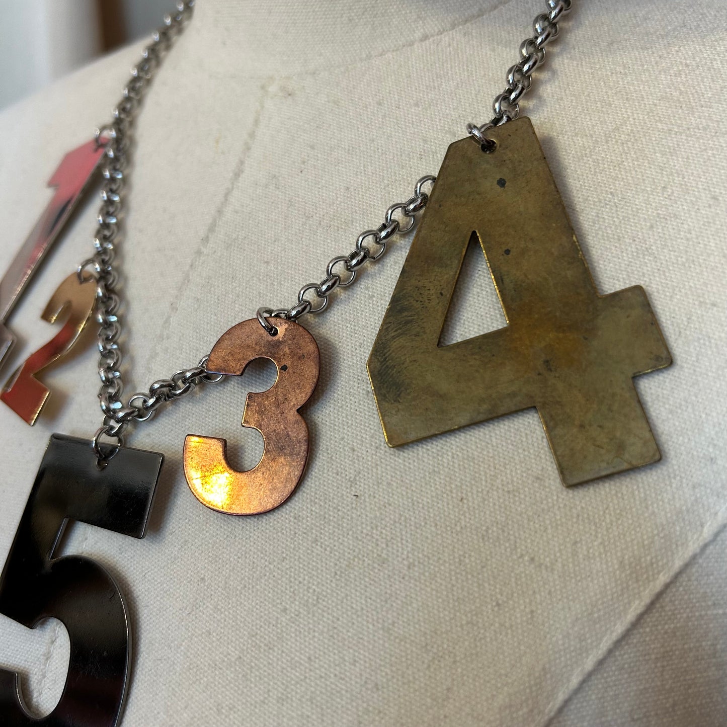 Number Necklace