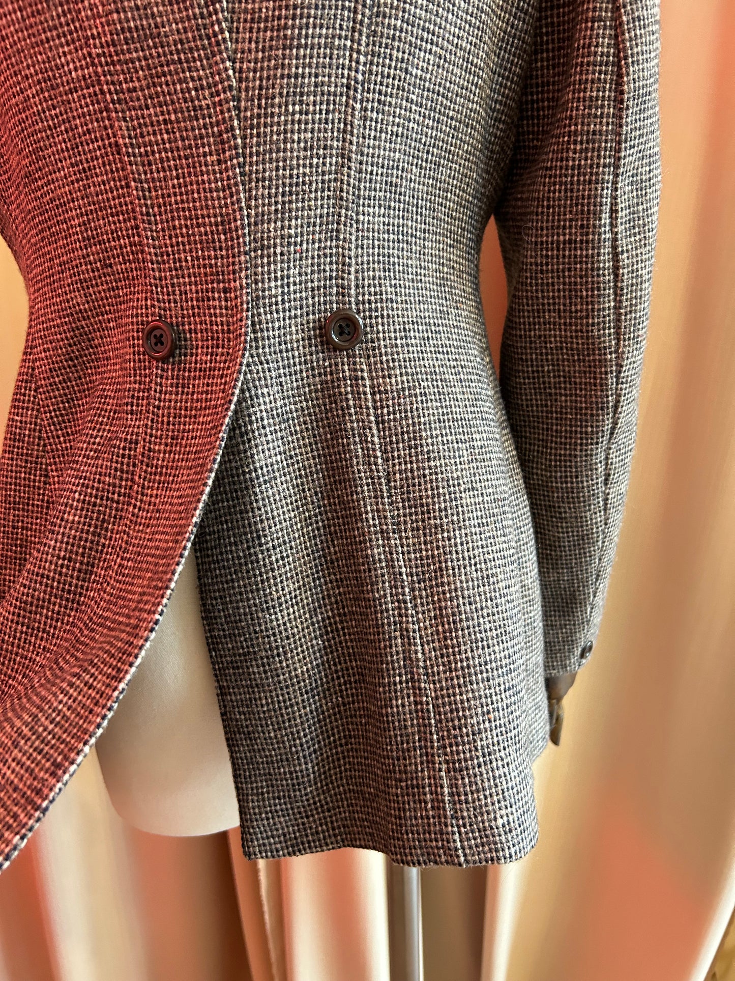 Fitted Tweed Blazer