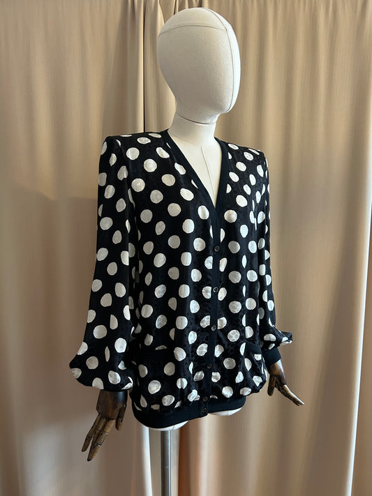 Valentino Silk Cardigan