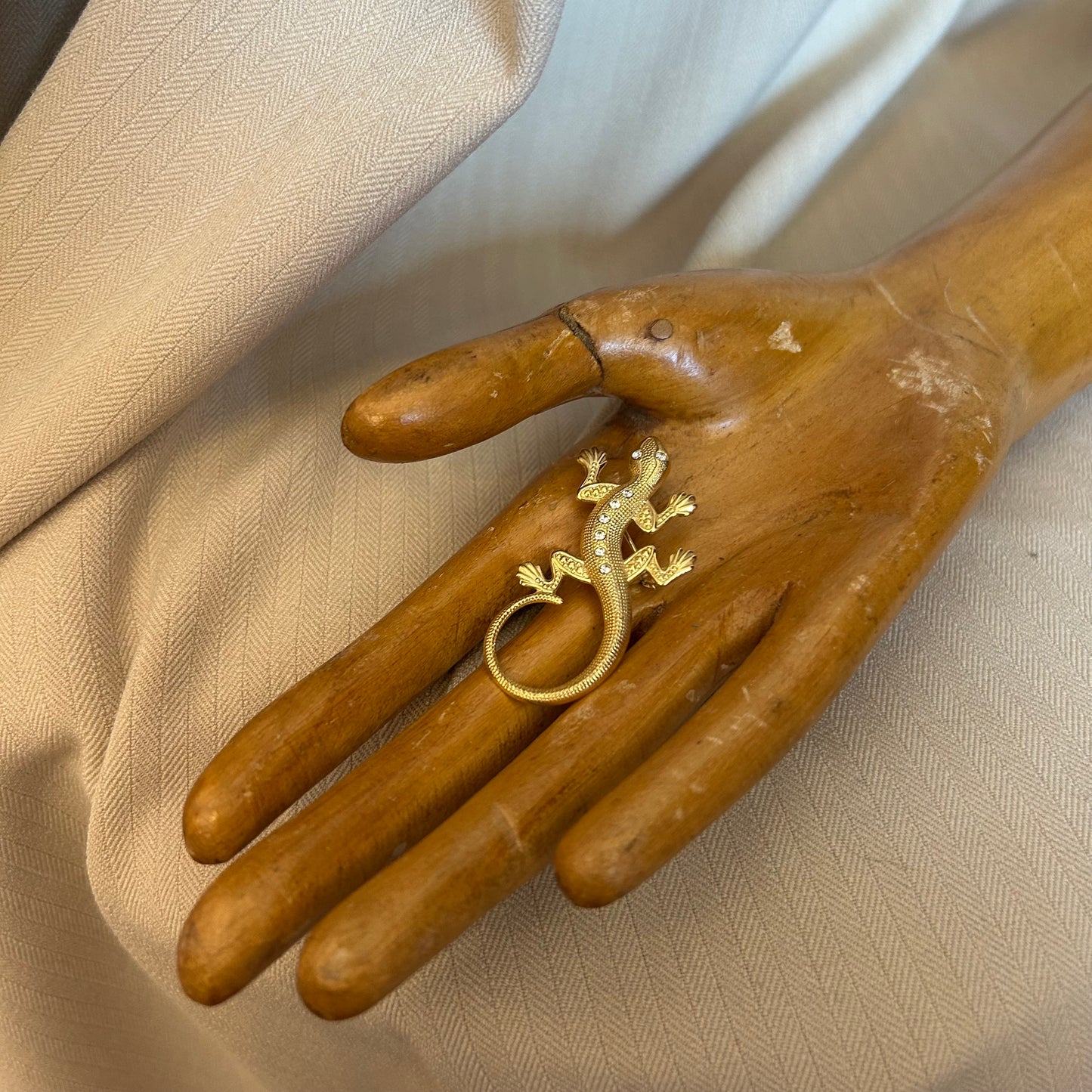 Lizard Brooch