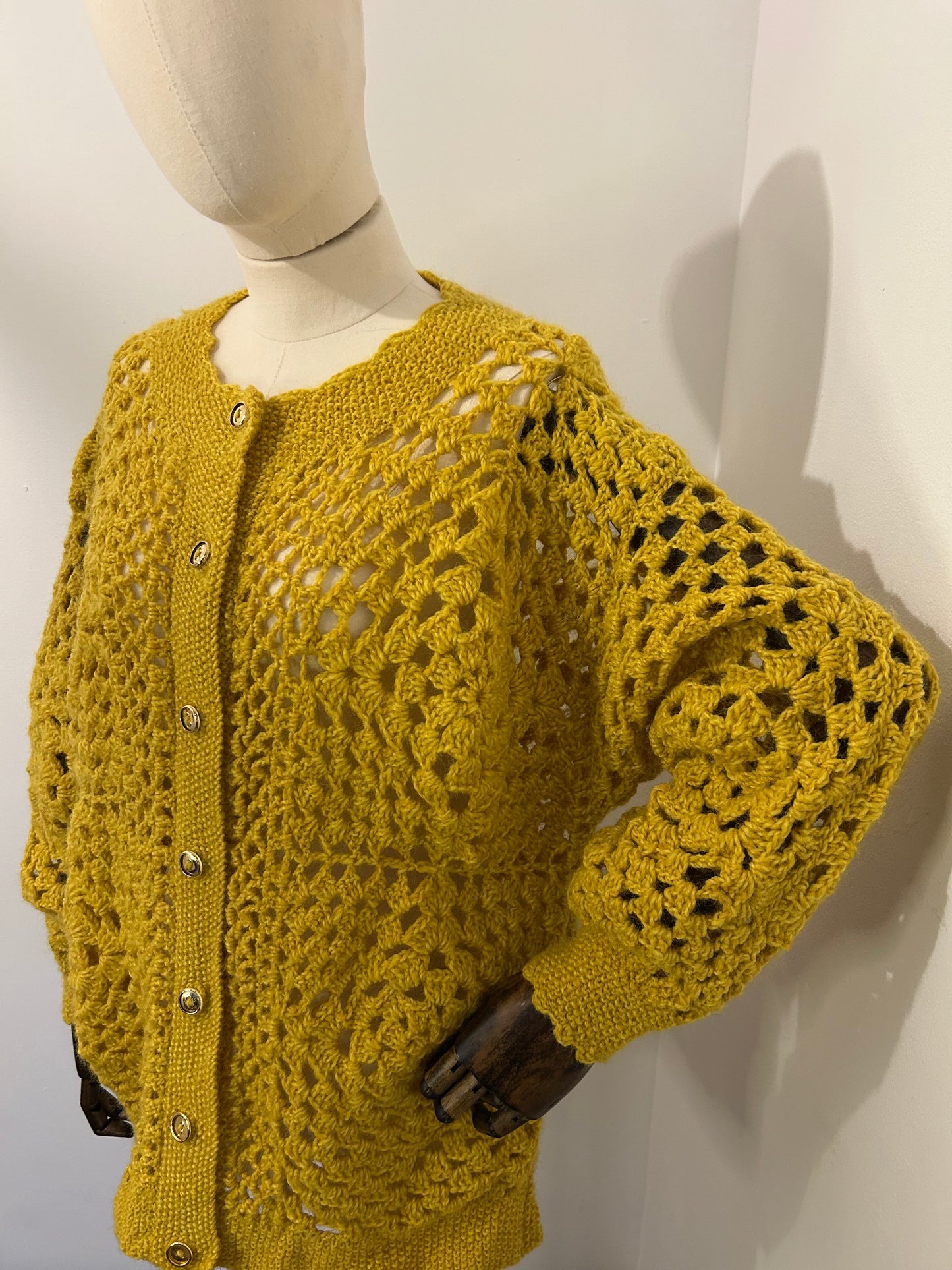 Golden Mustard Cardigan