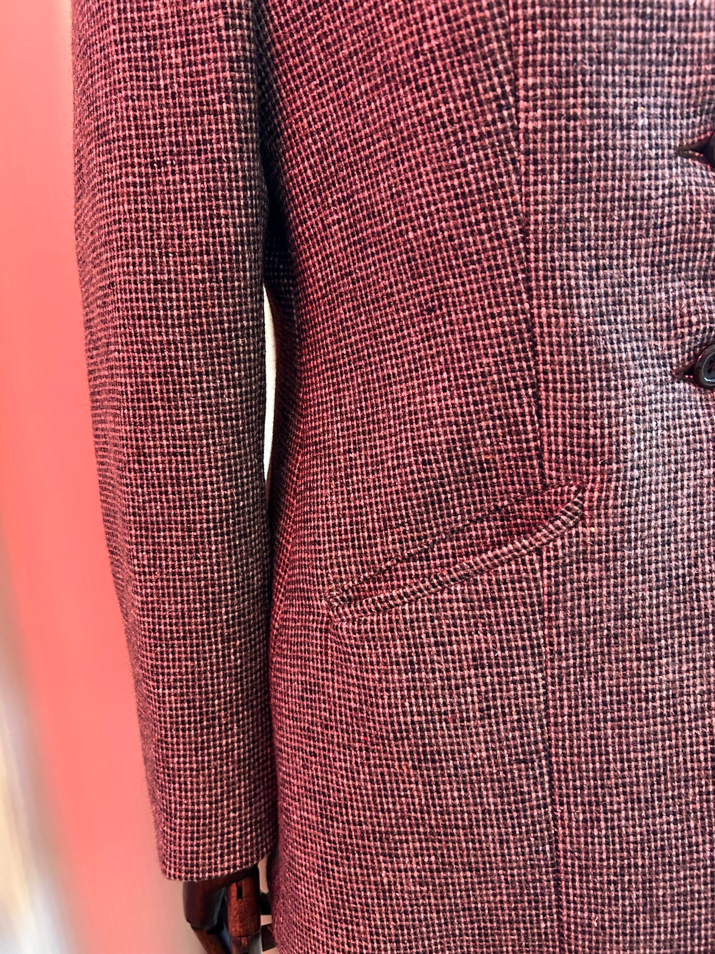 Fitted Tweed Blazer
