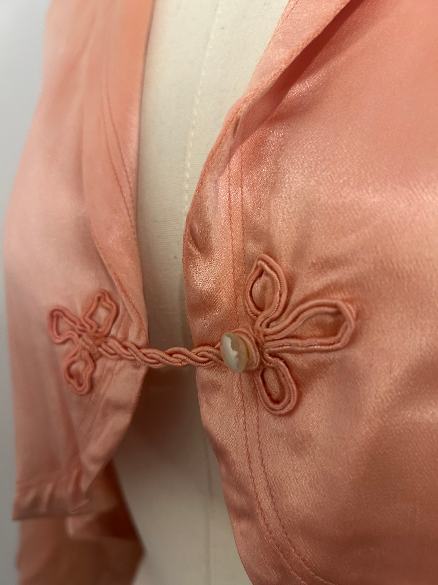 Dusty Pink Bed Jacket