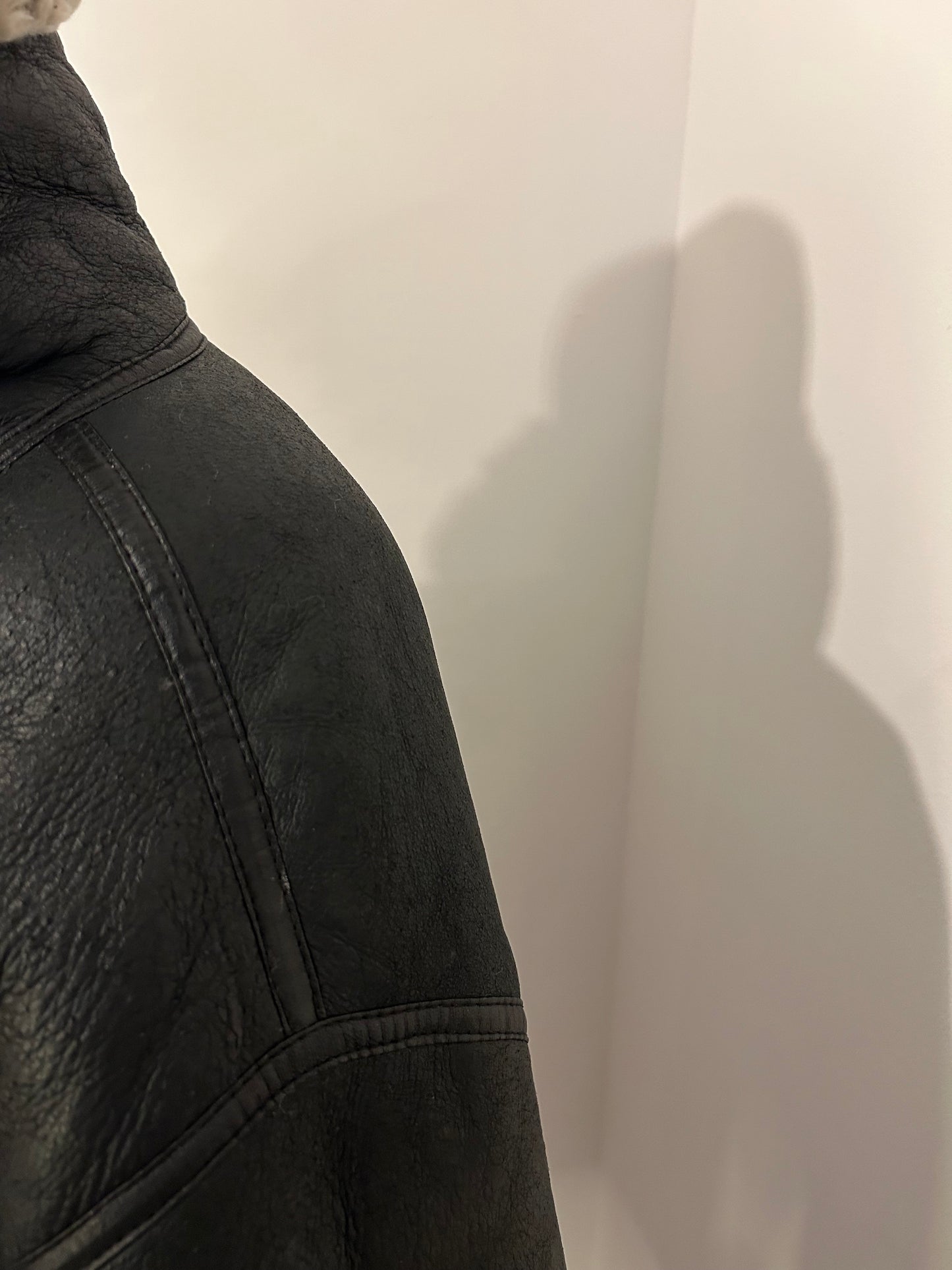 Black Sheepskin Jacket