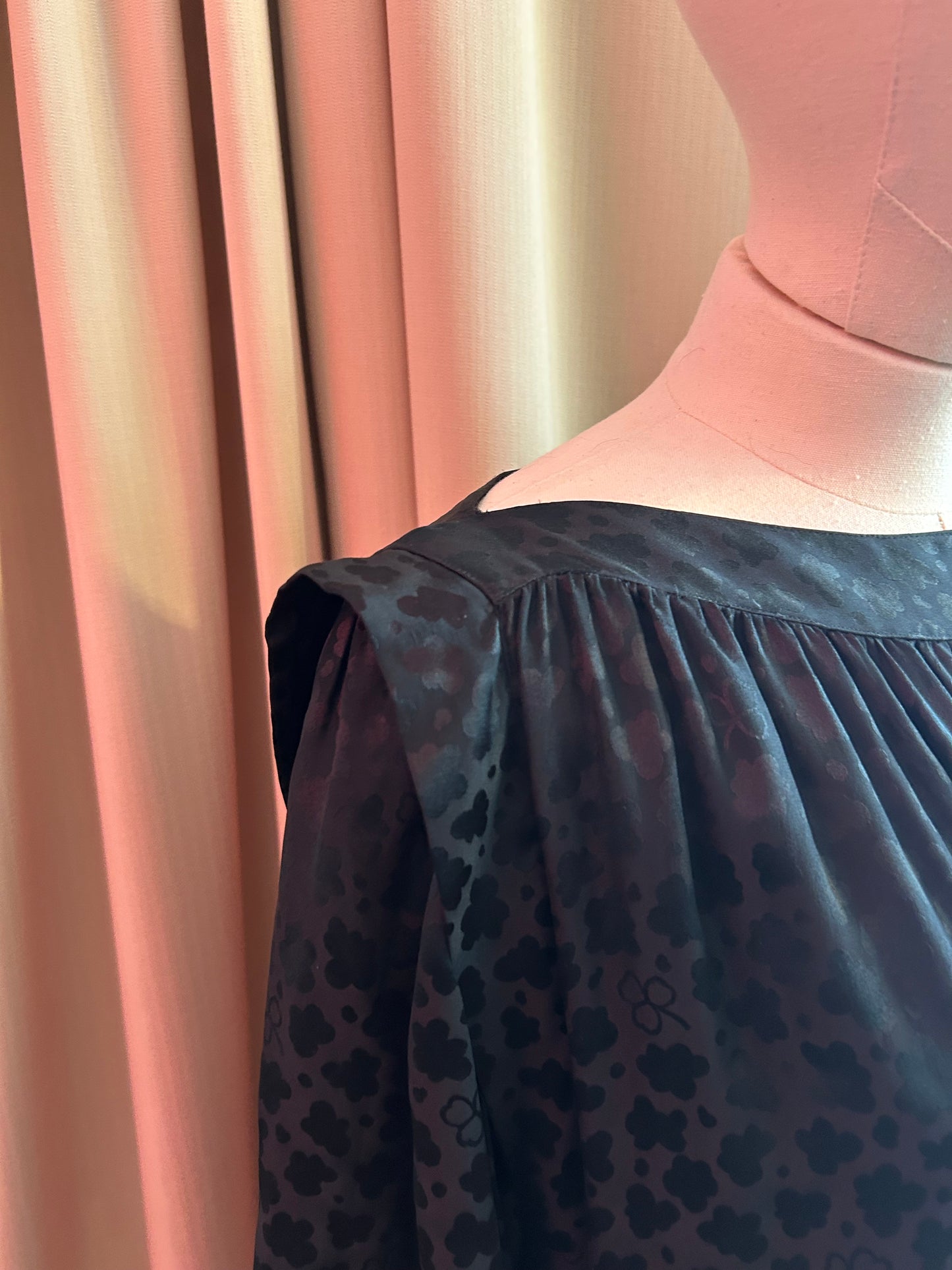 Silk Fenwick Drop Waist Dress