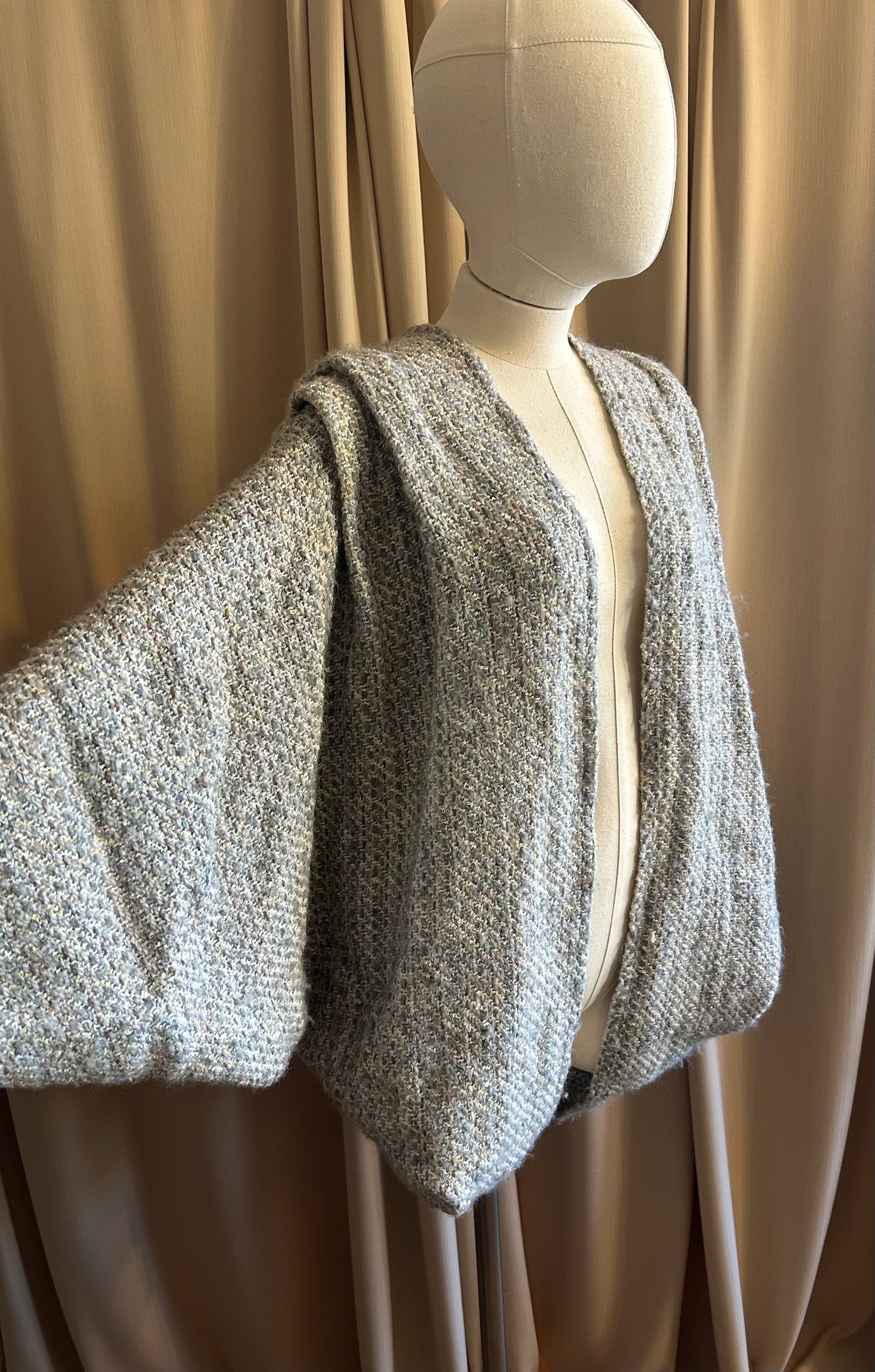 Knitted Cocoon Cardigan