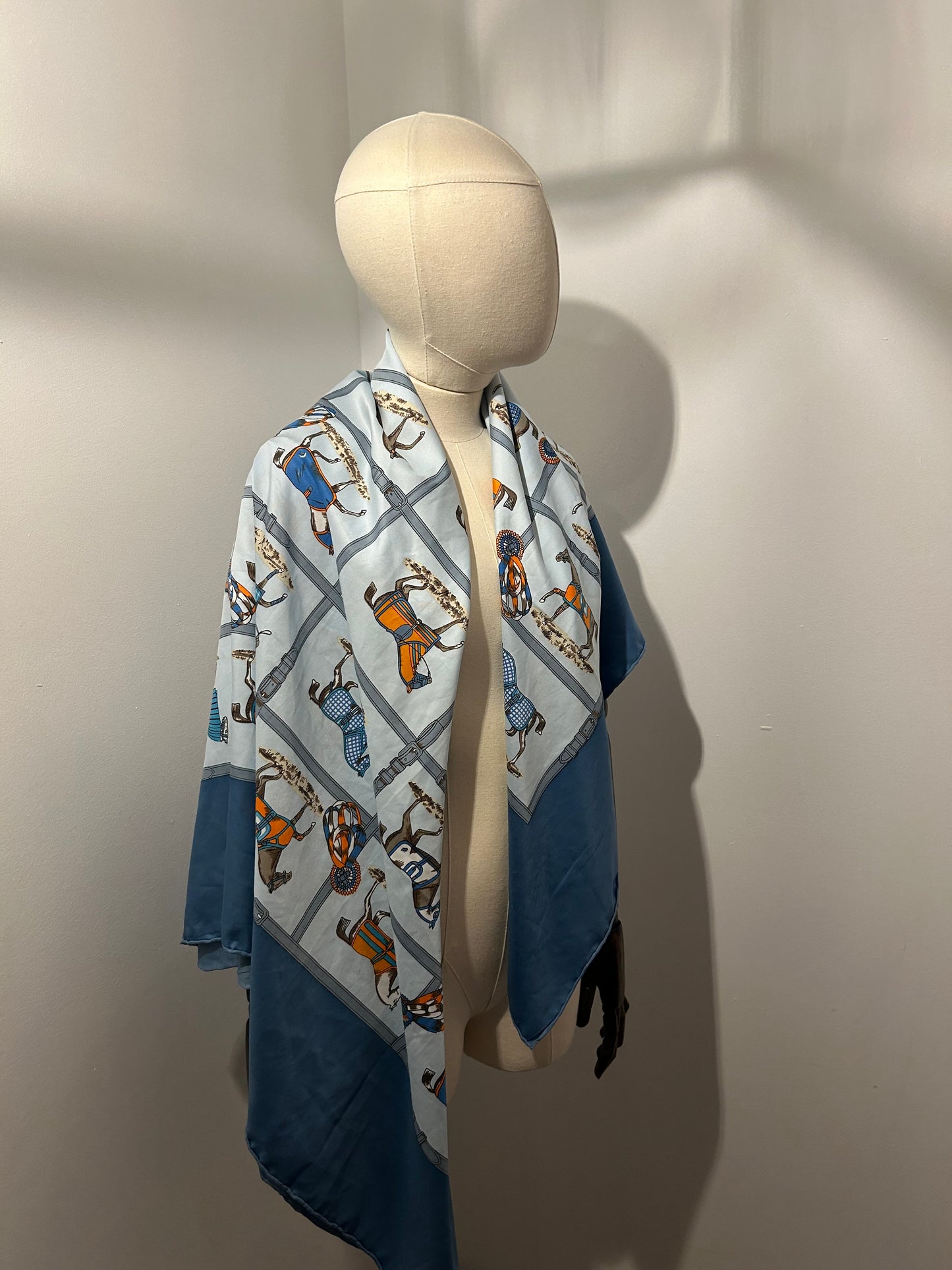 Hermes Large Silk Scarf