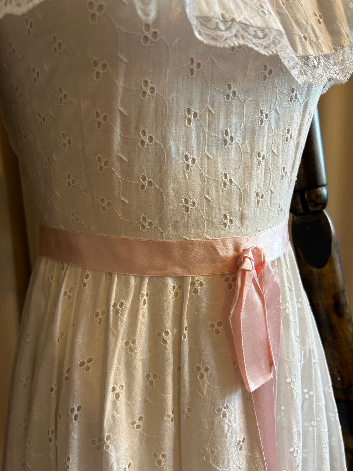 Brodierie Anglais Gown