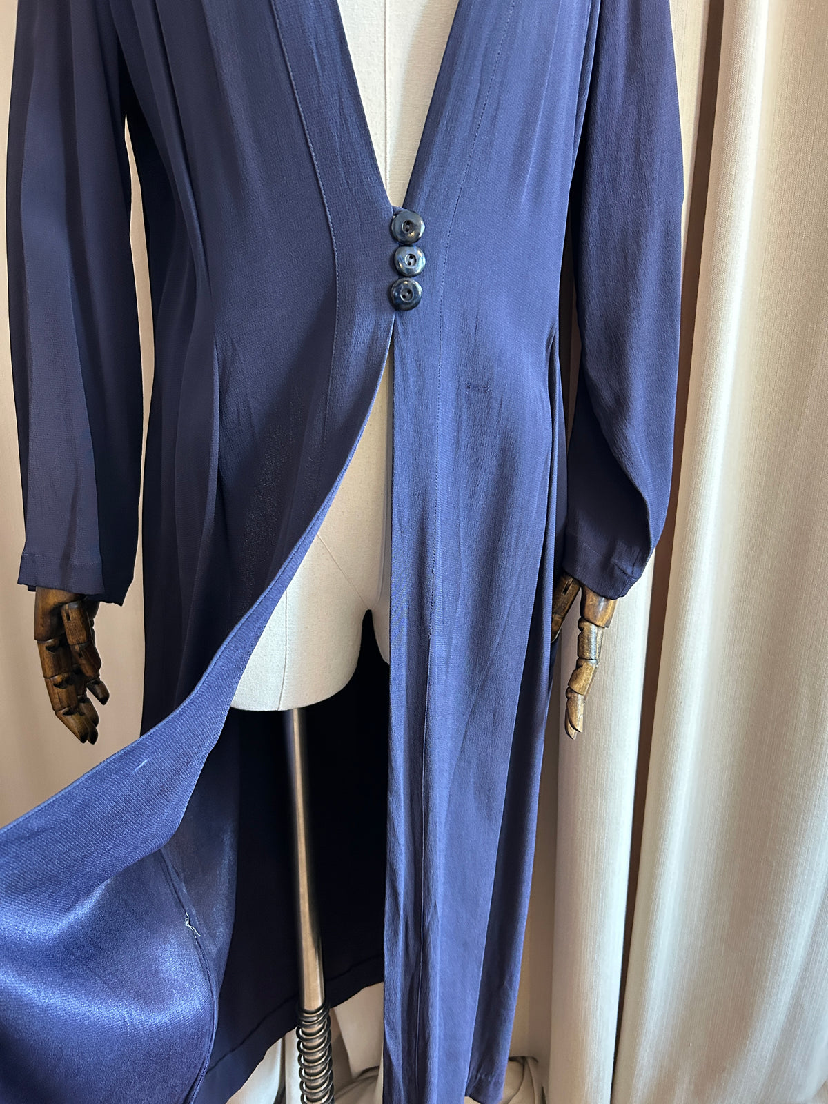 Midnight Crepe Jacket