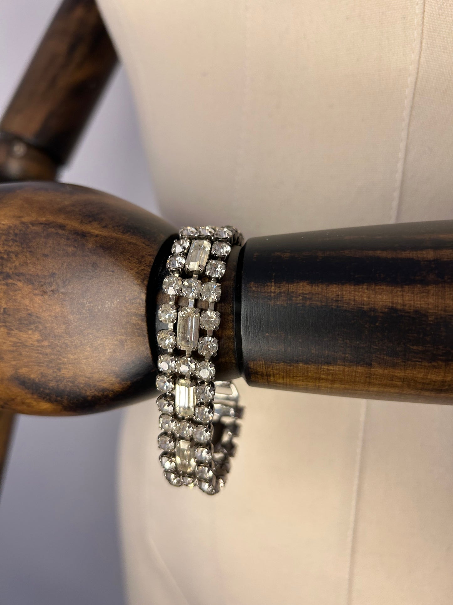 Diamanté Art Deco Style Bracelet