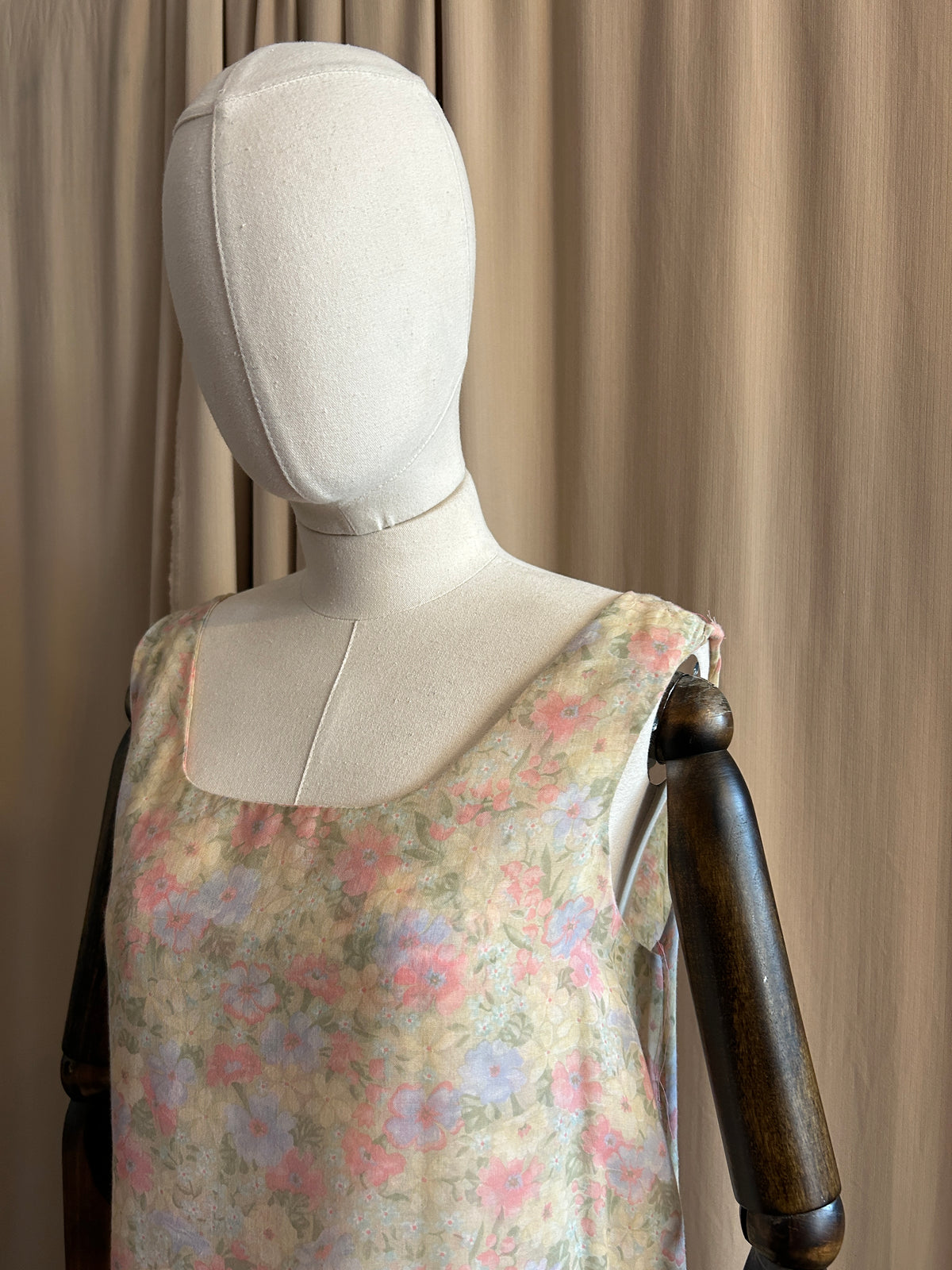 Floral Drop Waist Dress
