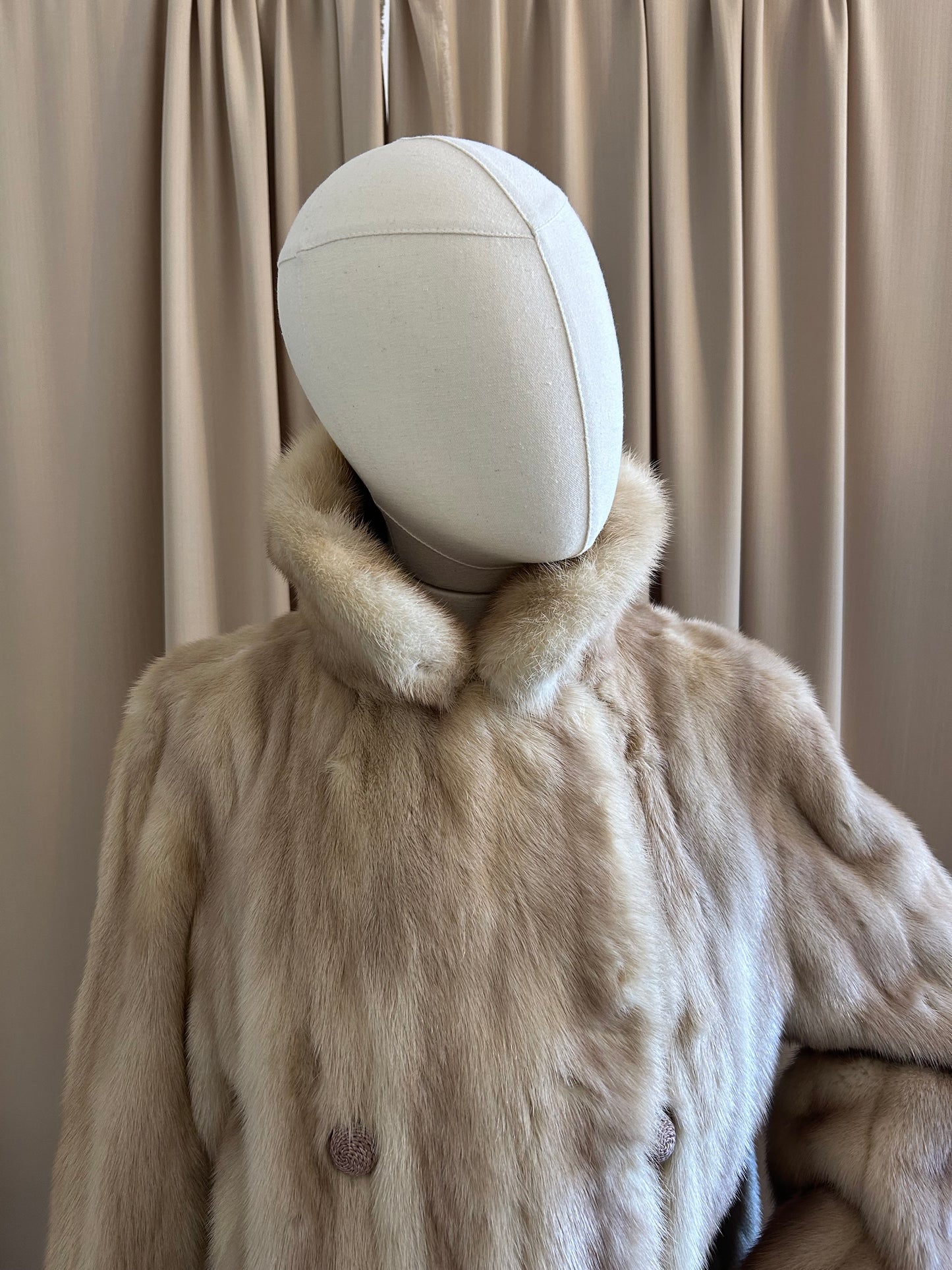 Calman Links Mink Fur Jacket