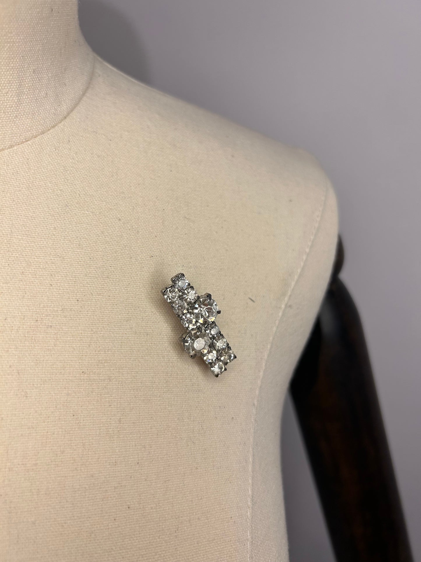 Diamanté Small Brooch