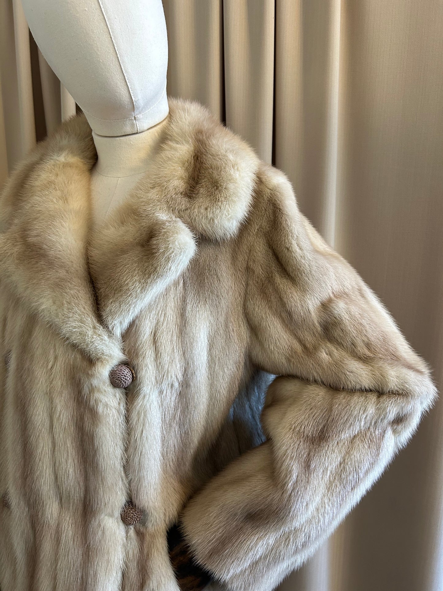 Calman Links Mink Fur Jacket