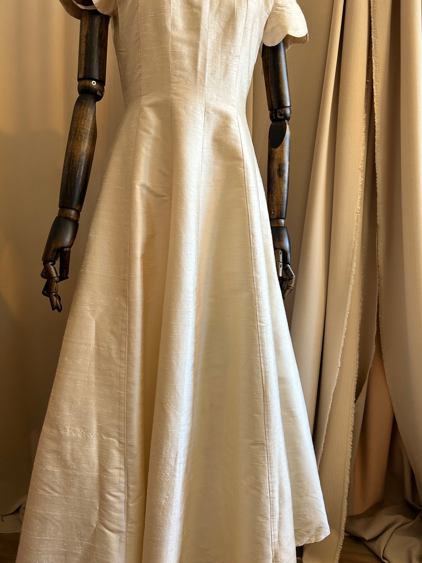 Silk Bridal Gown