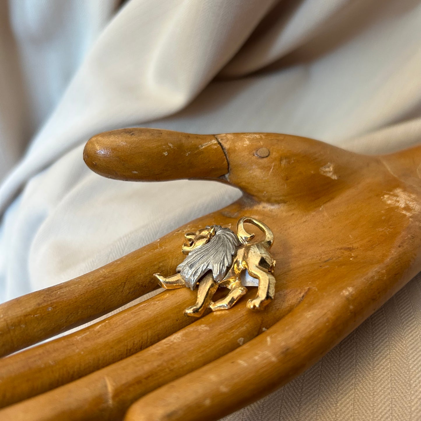 Lion Brooch