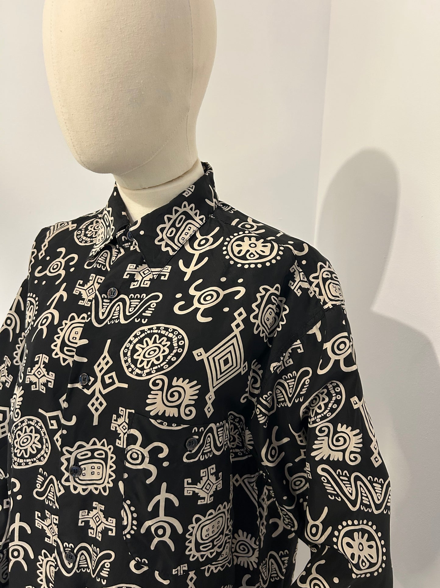 Silk Aztec Shirt