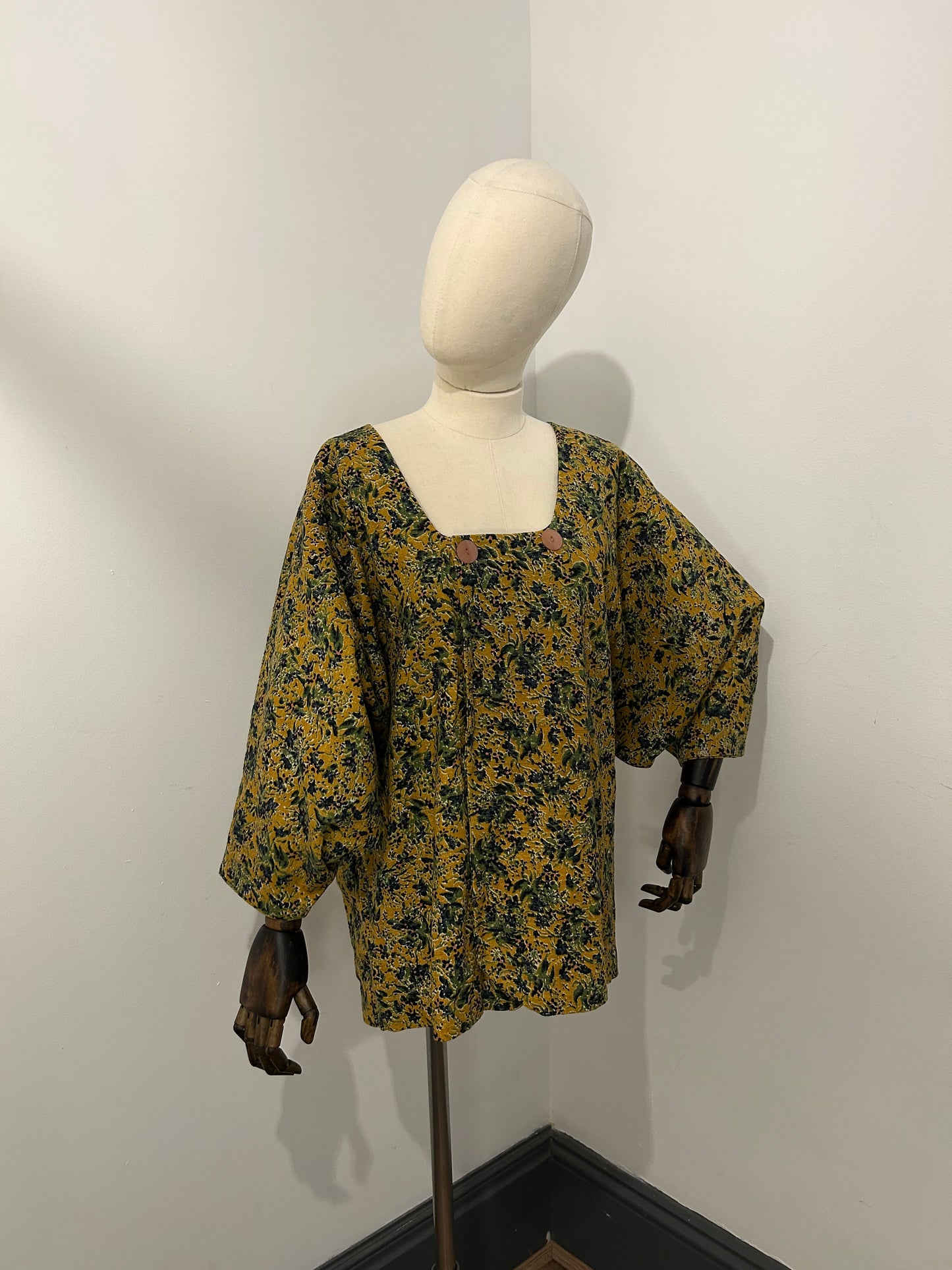 Yellow Floral Haori