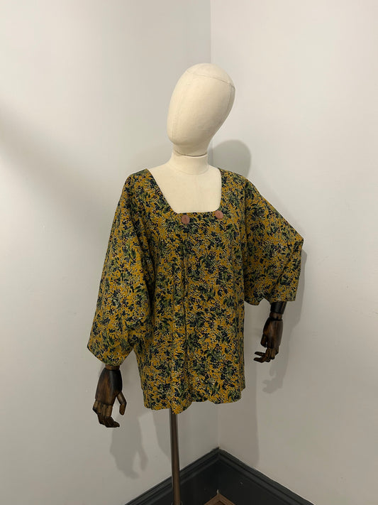Yellow Floral Haori