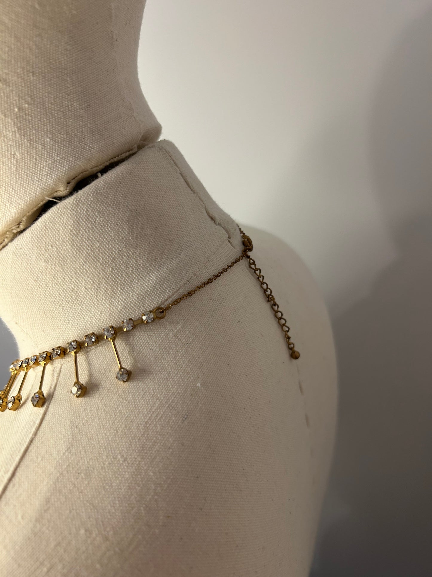 Diamonte Spike Necklace