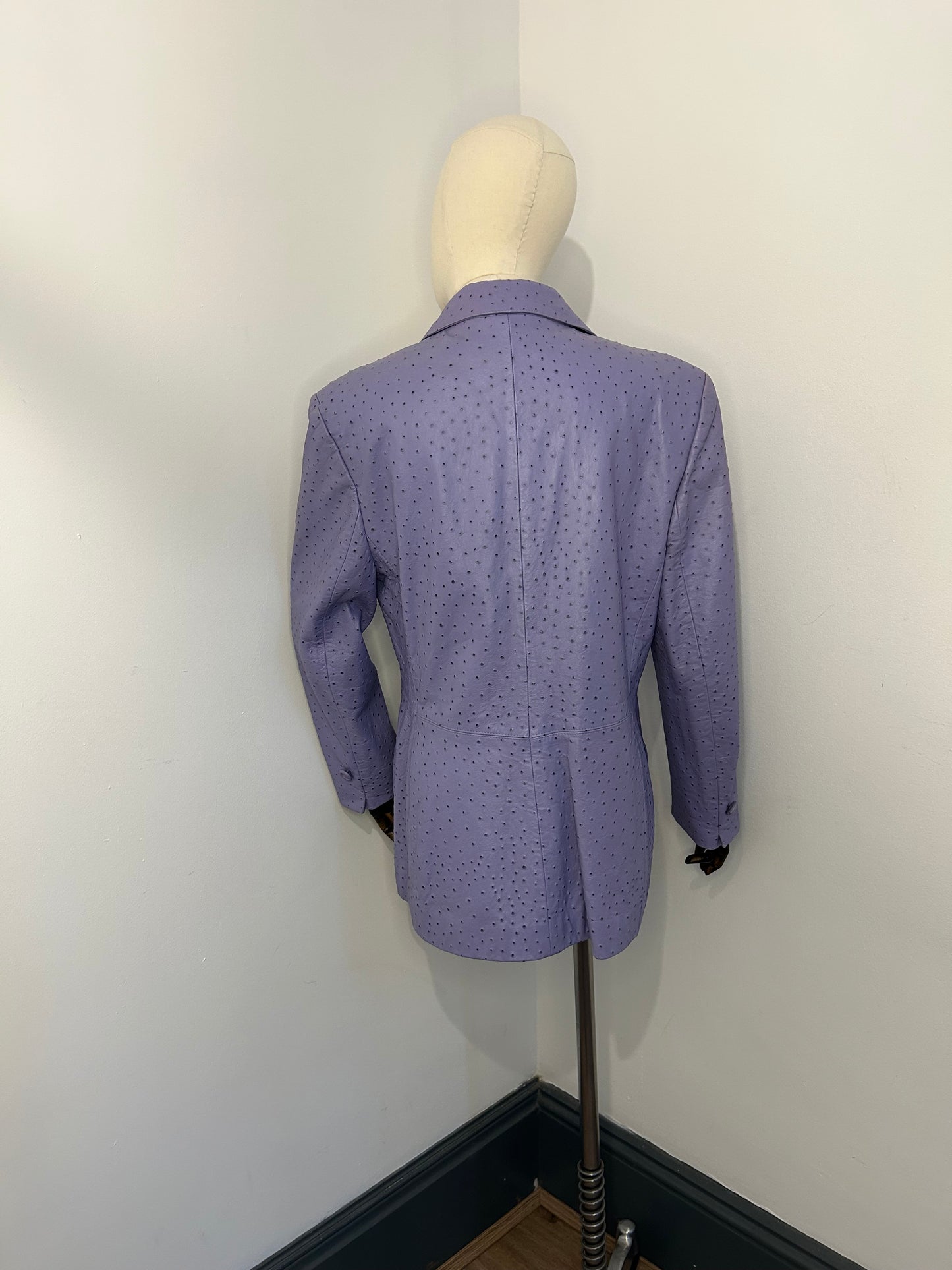 Escada Leather Blazer