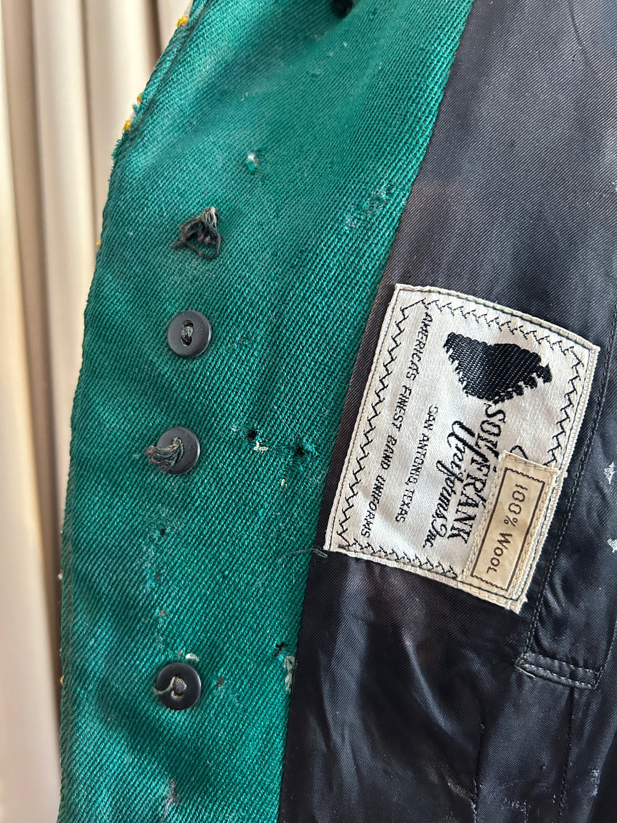 Distressed Band Jacket