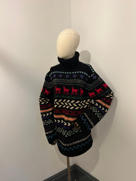 Llama Knitted jumper