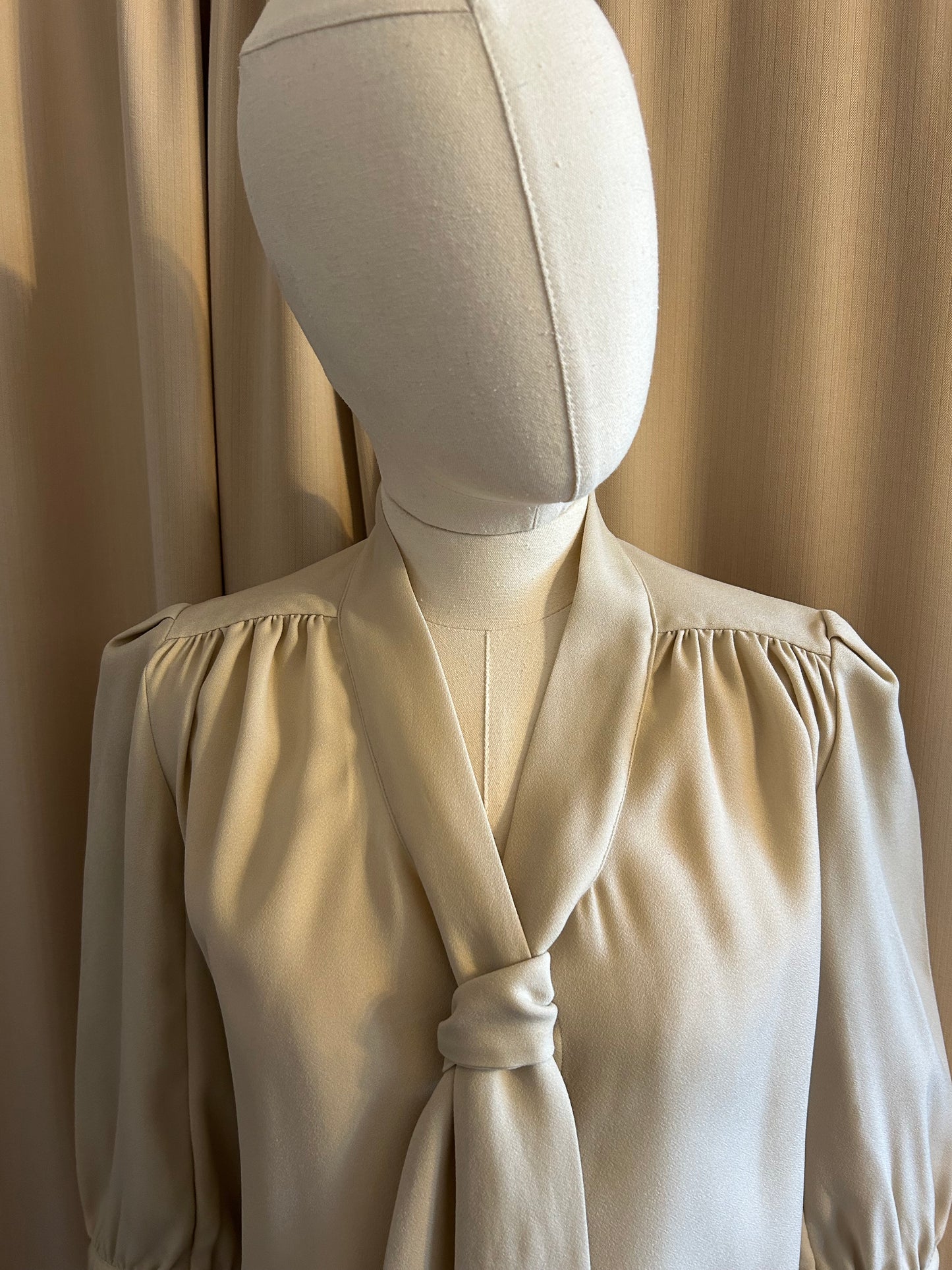 Beige Mulberry Blouse