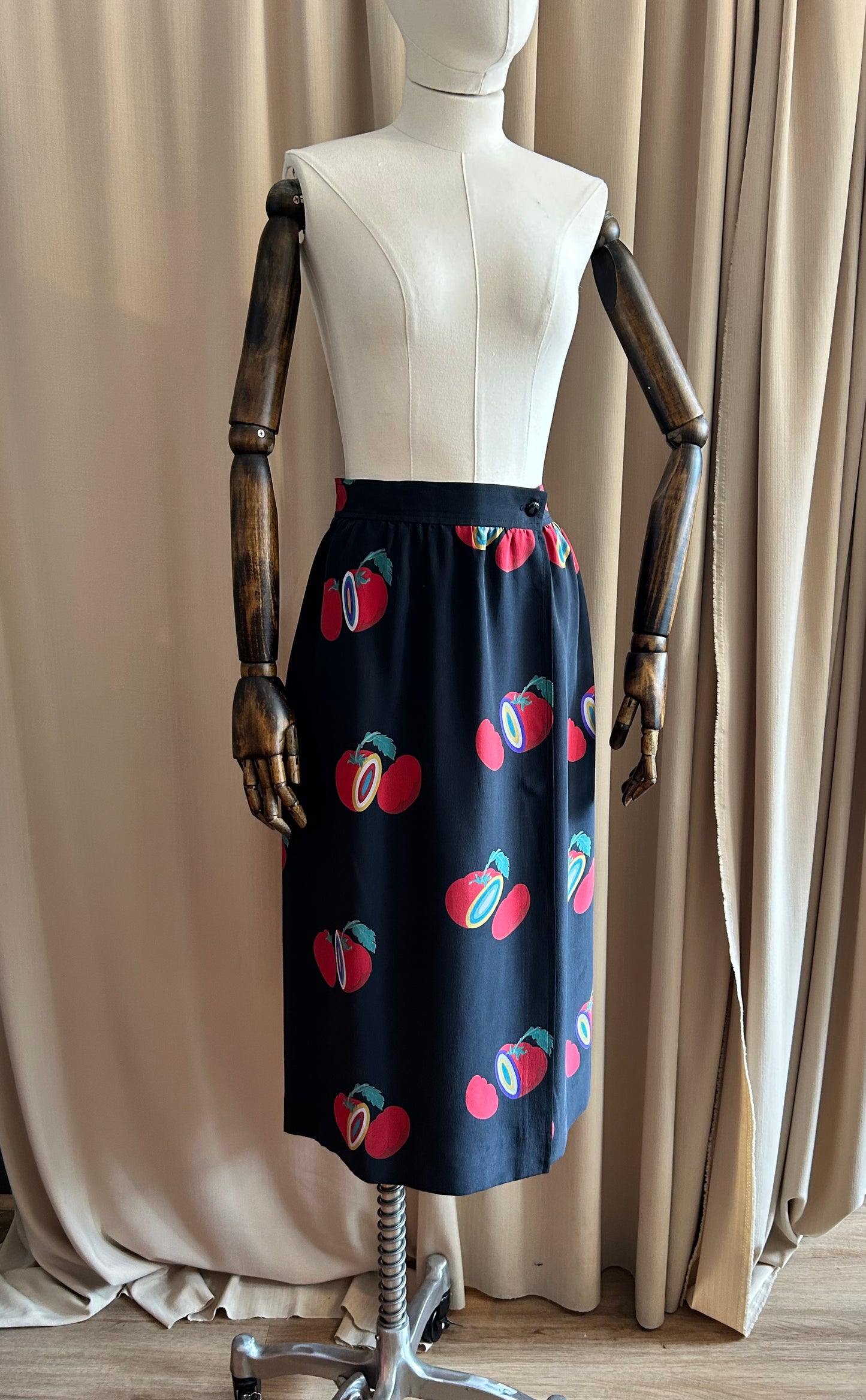 Ungaro Silk Wrap Skirt