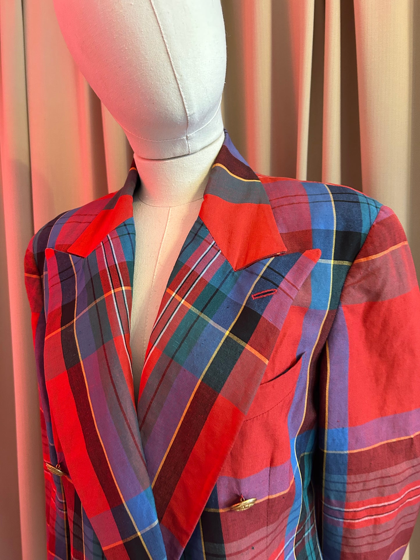 Ralph Lauren Tartan Blazer