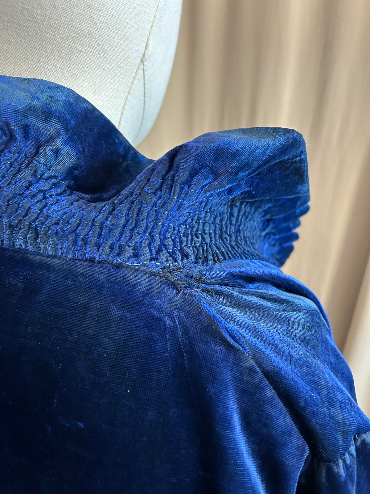 Distressed Velvet Jacket