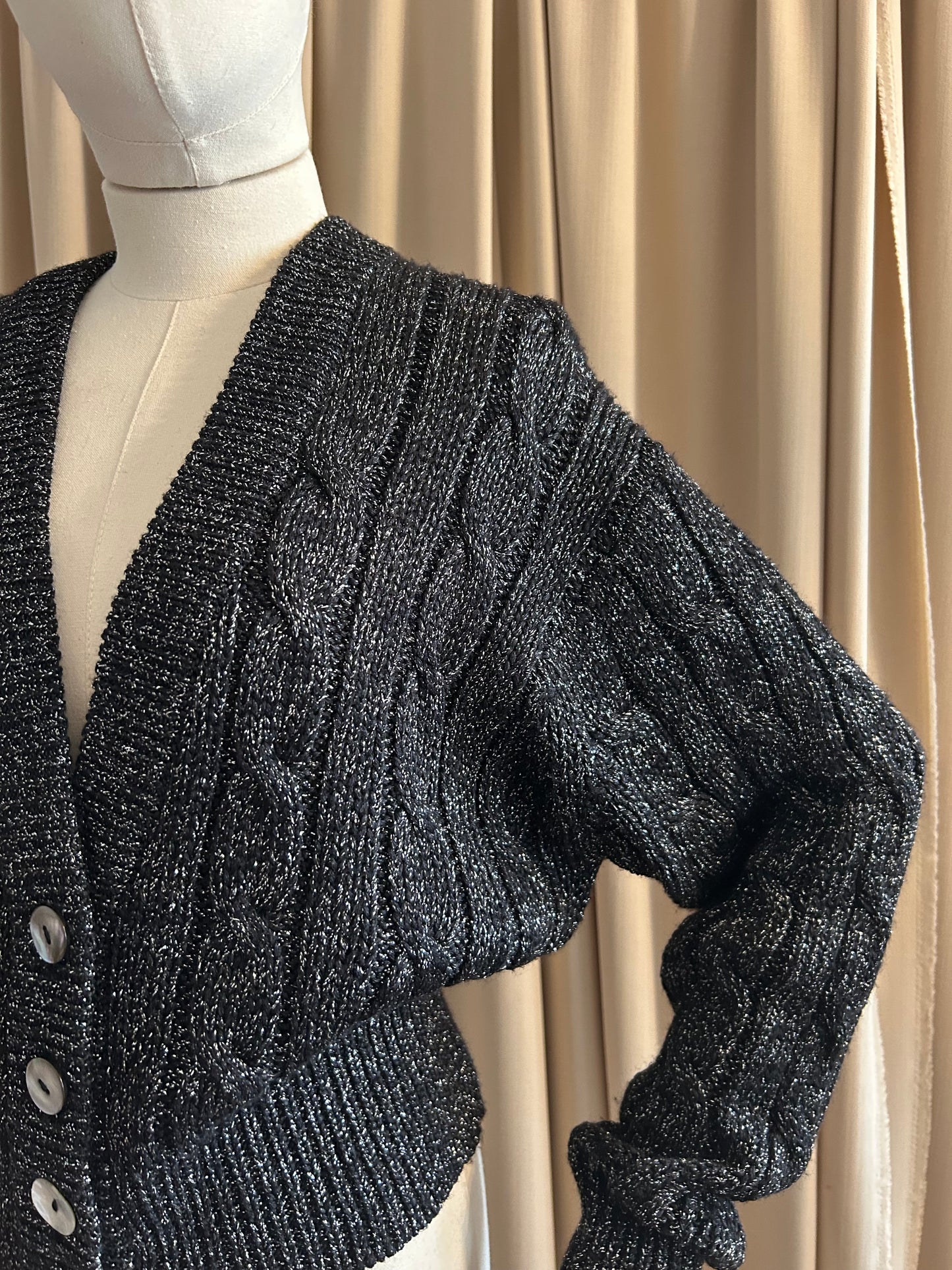 Sparkle Knitted Cardigan
