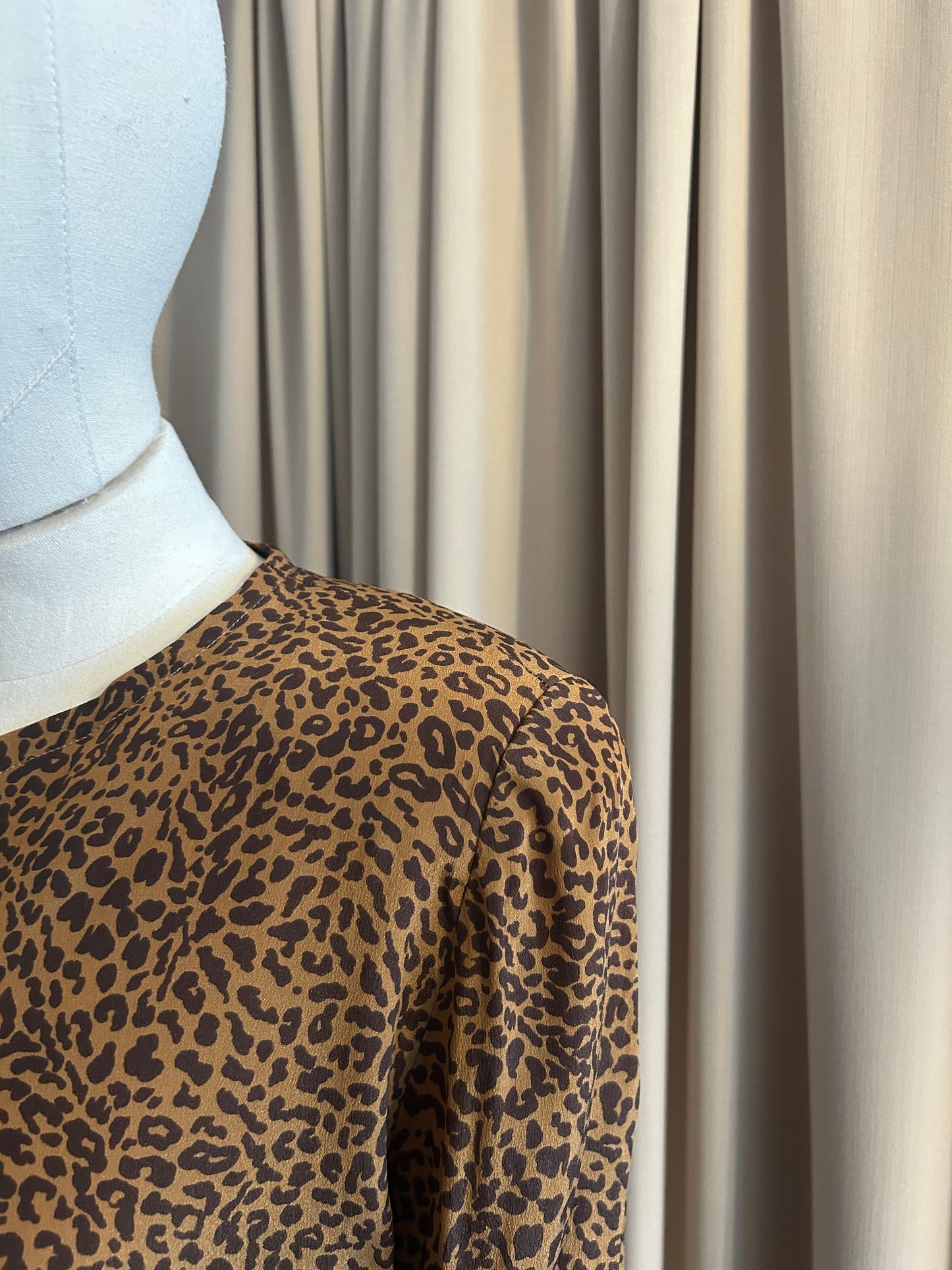 Leopard Valentino Blouse