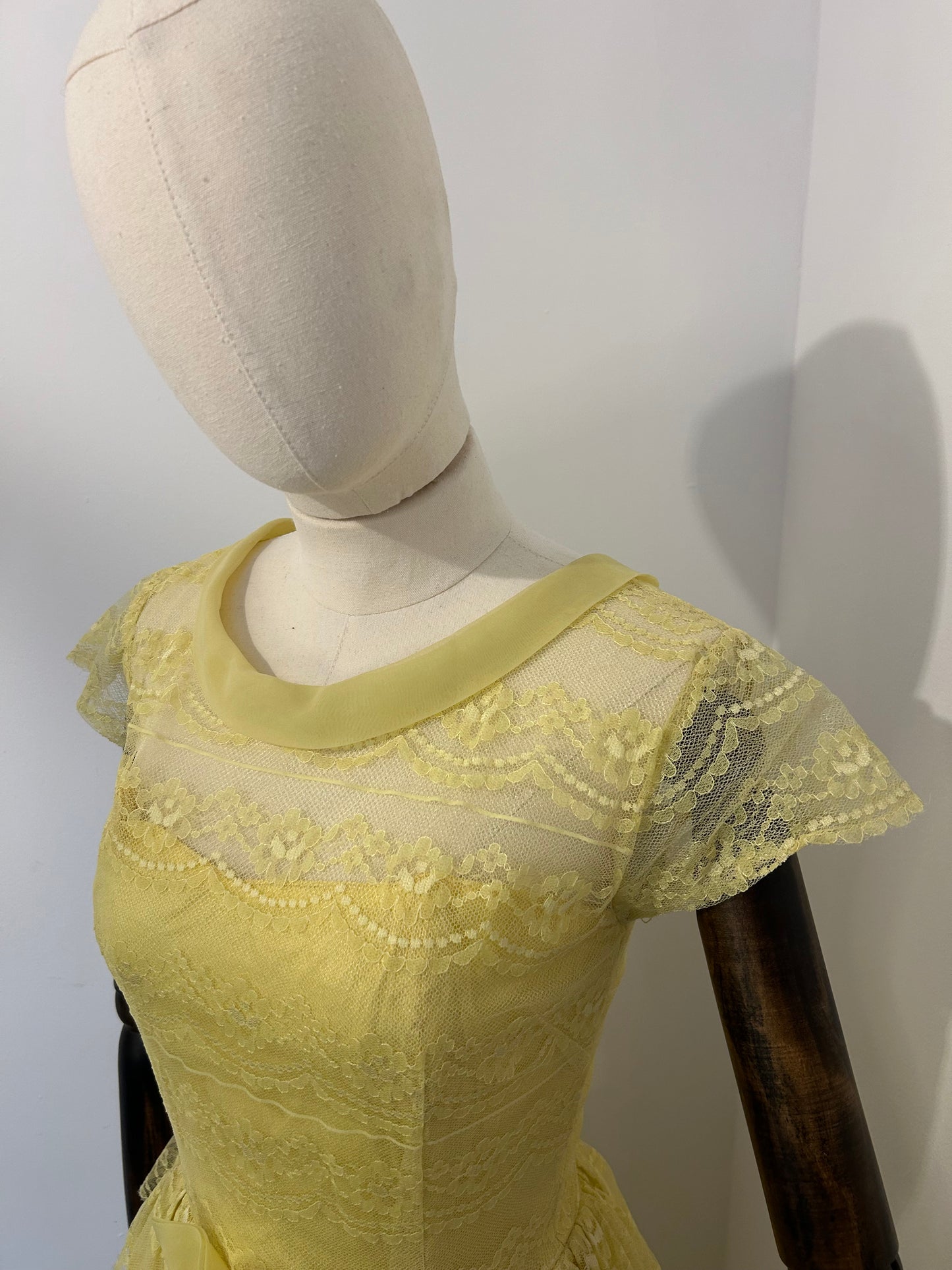 Yellow Lace Dress