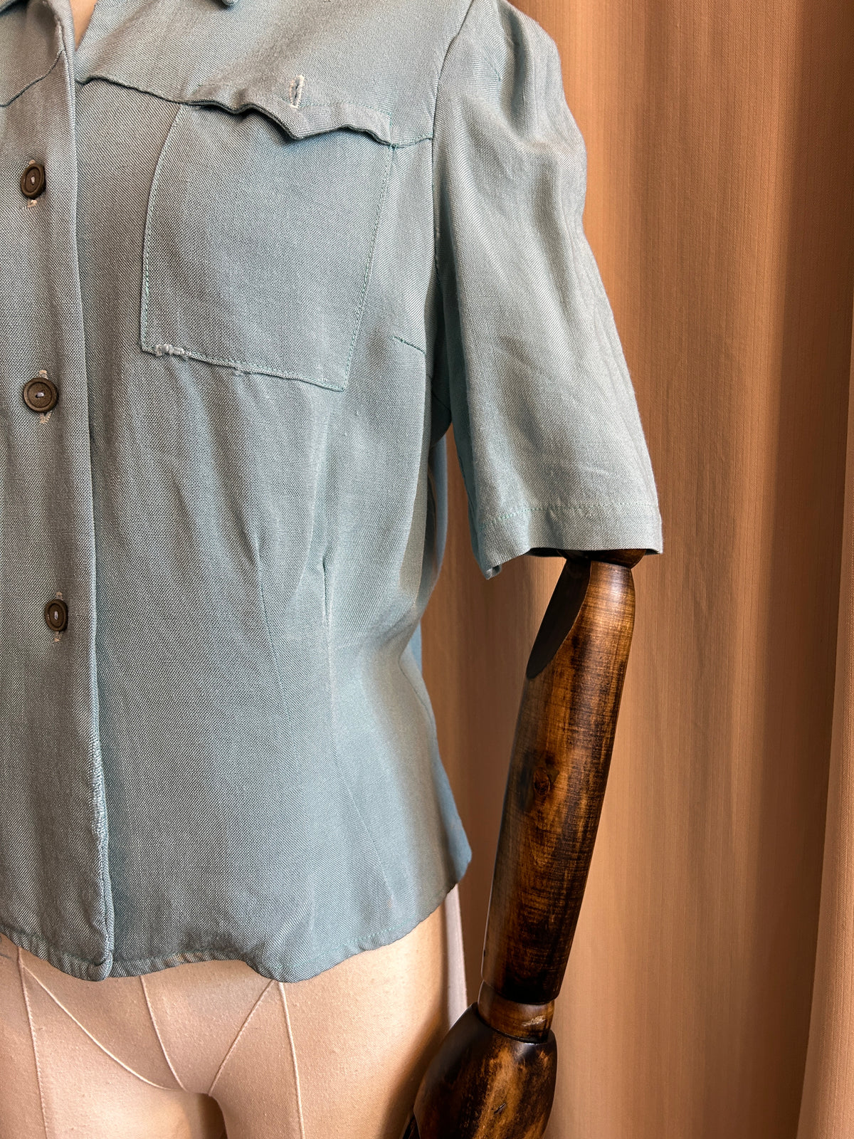Blue Tailored Shirt
